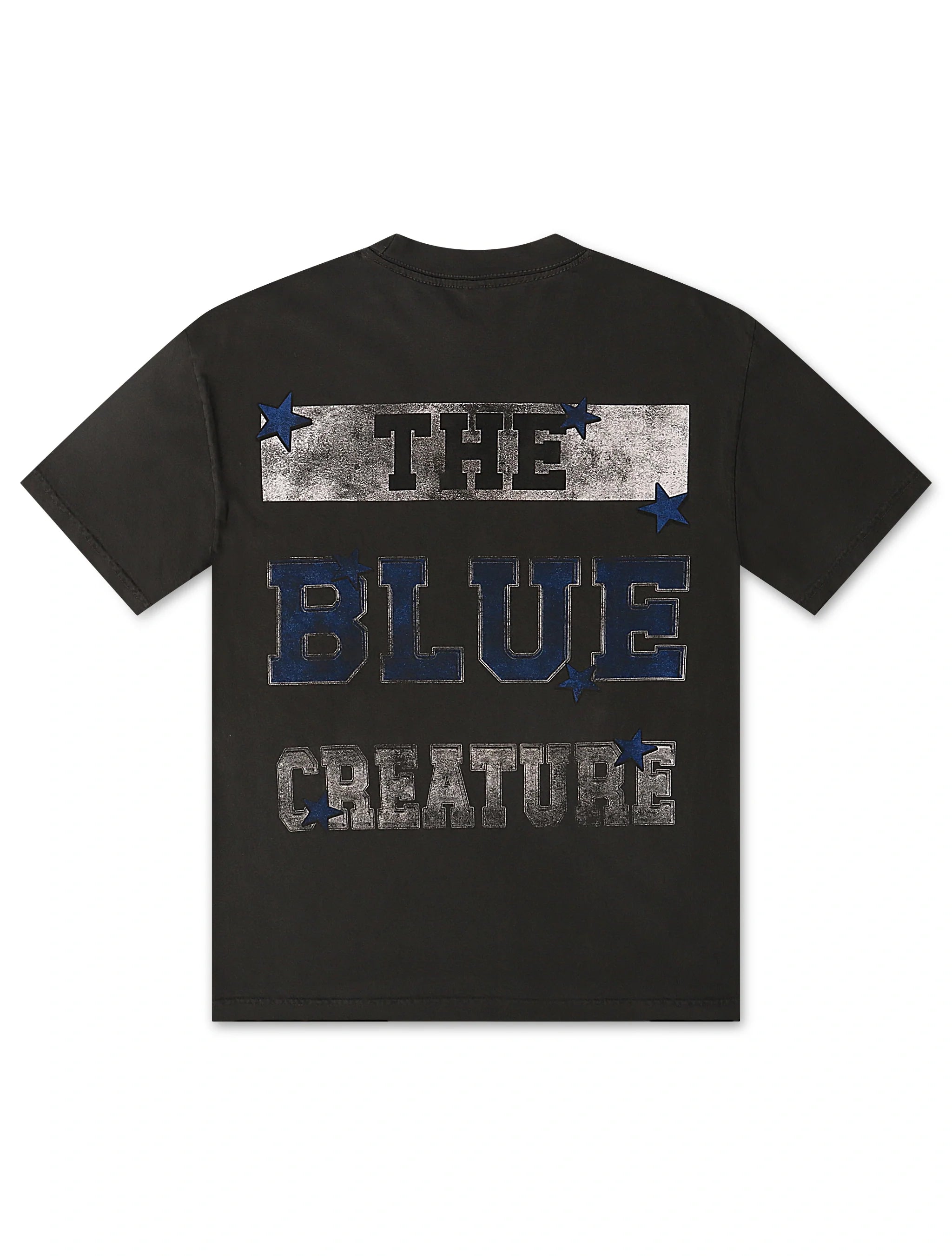 Stargazing Vulture Tee - Charcoal