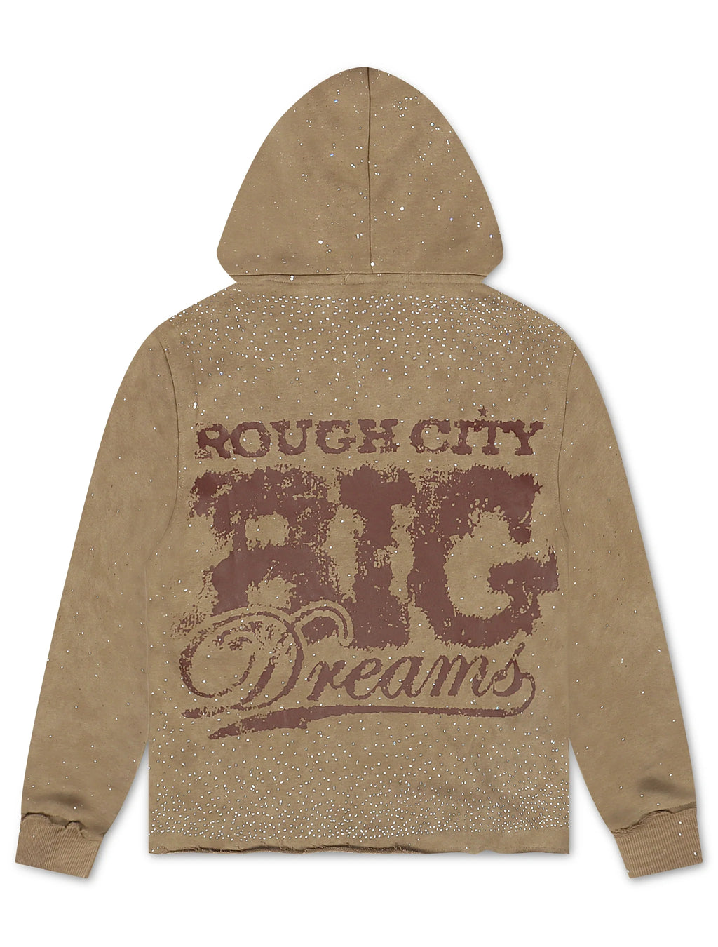 Bkys Synergy Cropped Hoodie - Khaki