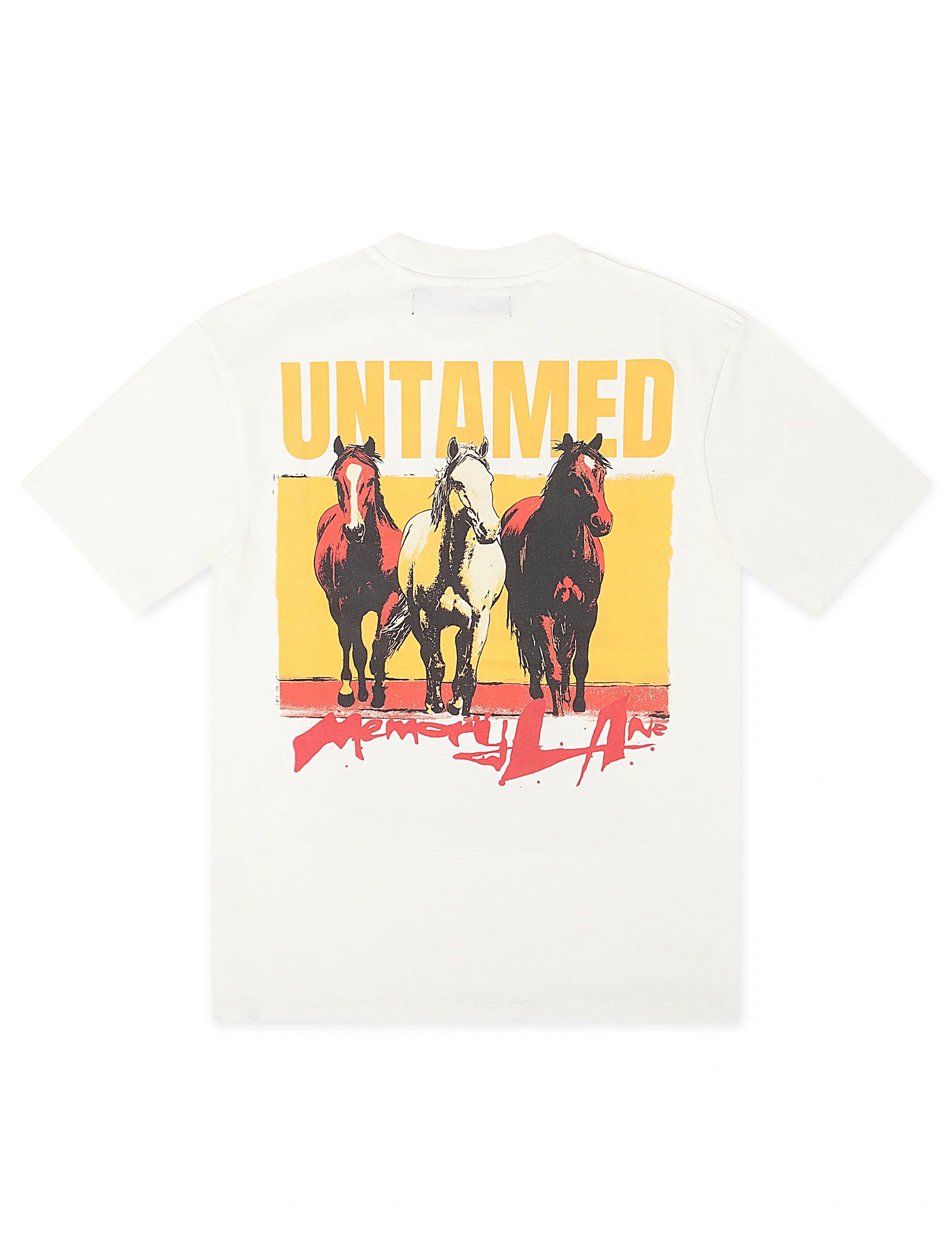 Memory Lane Untamed Tee - Antique White