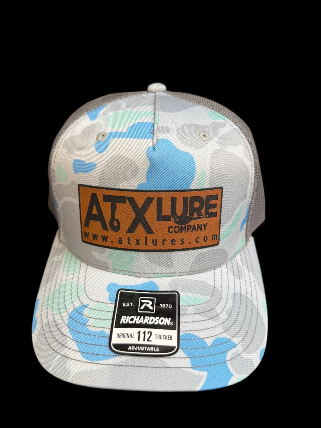 ATX Leather Patch Hats