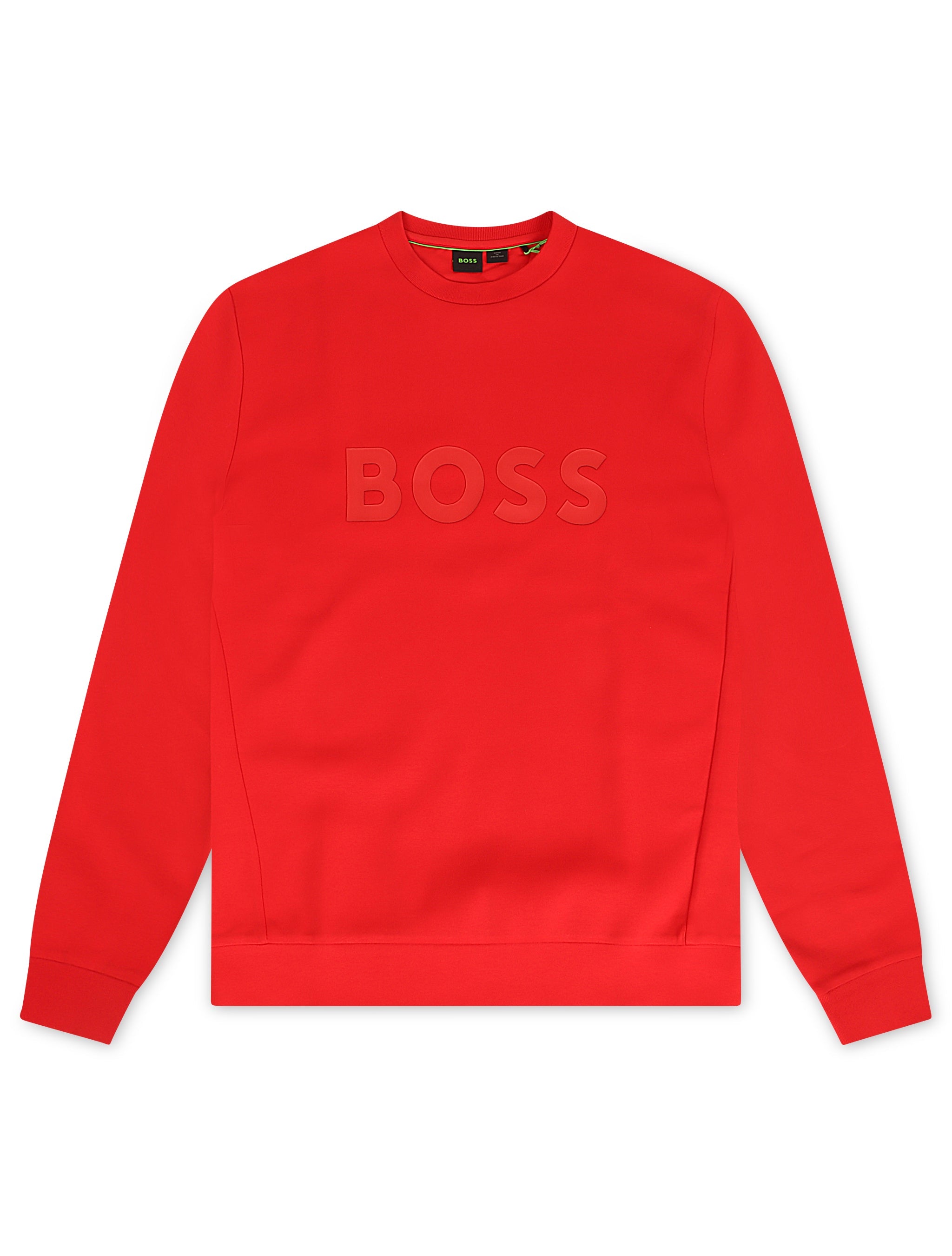 Boss Green Salbo Crewneck - Red