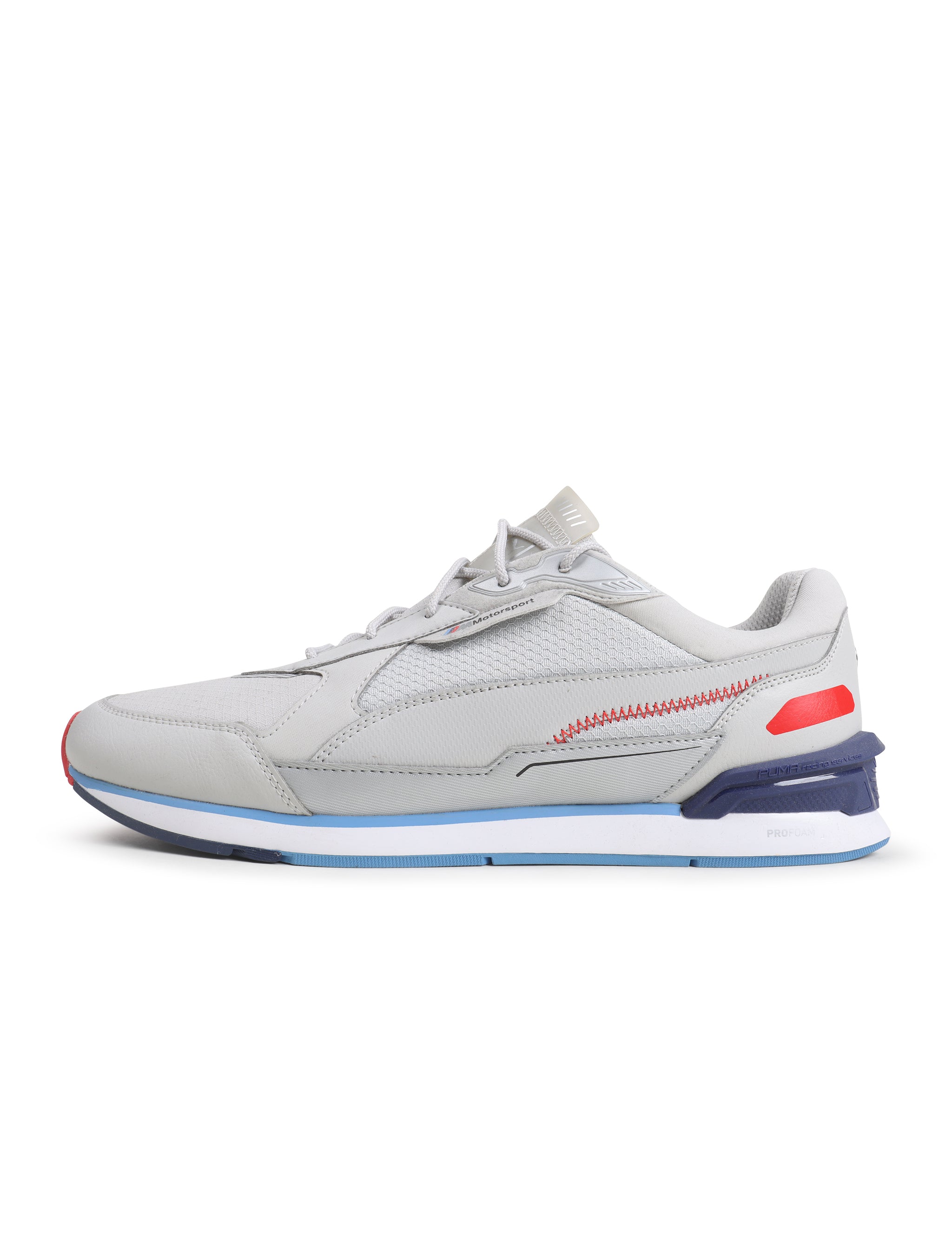 Puma BMW Low Racer - Grey/ White – Intent Sports Company