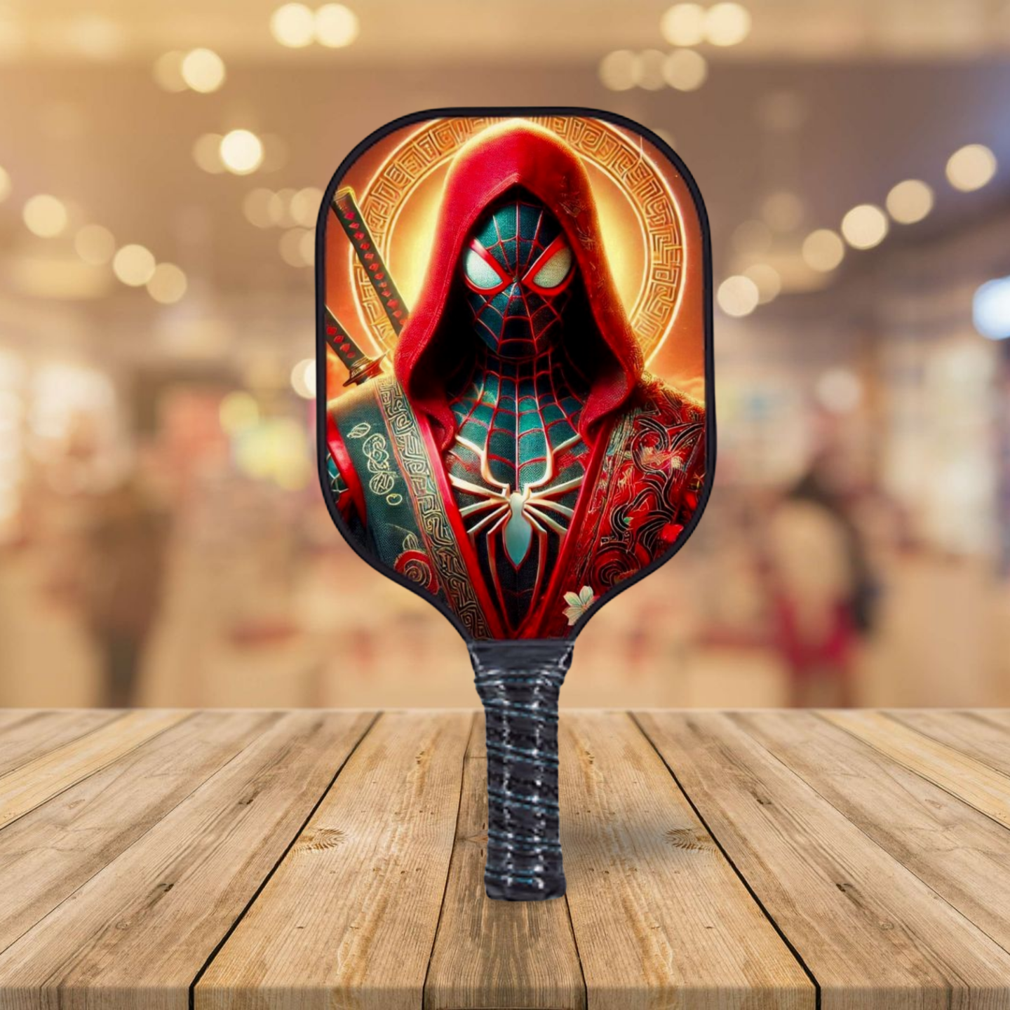 Spiderman Morales - Asian Fusion - Pickleball Paddle
