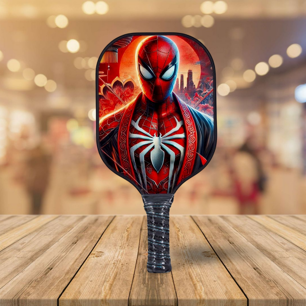 Spiderman Kimono - Asian Fusion - Pickleball Paddle