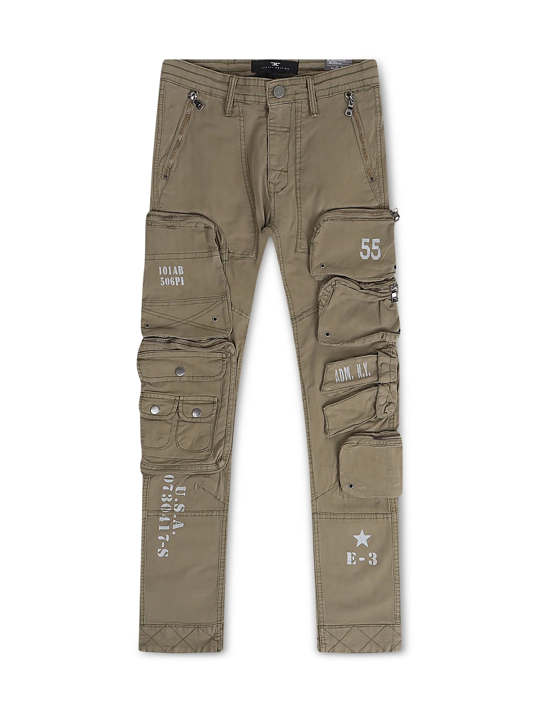 Jordan Craig Field Tech Slim Fit Cargo Pants - Olive