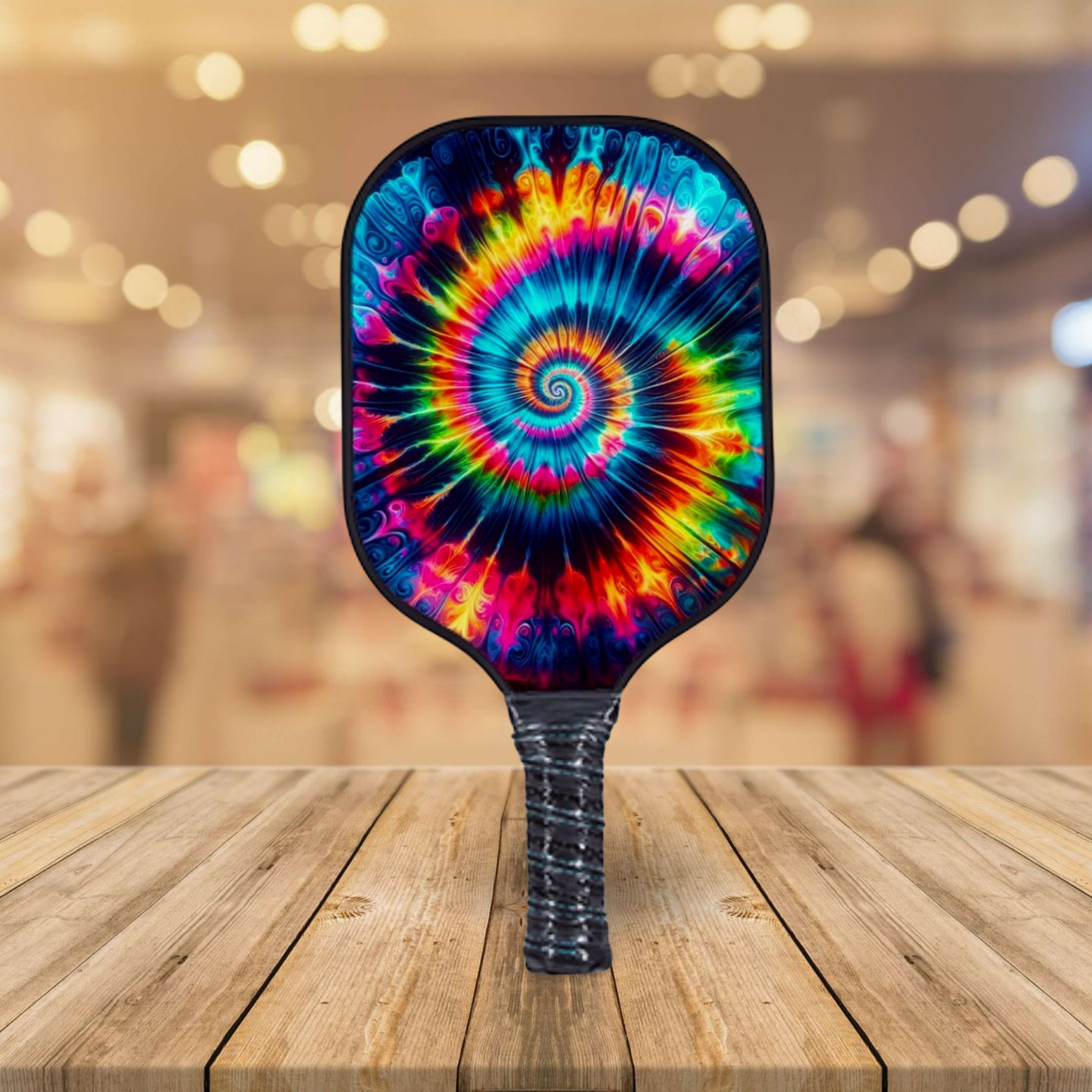 Grateful Dead Drops - Tie Dye Neon - Pickleball Paddle