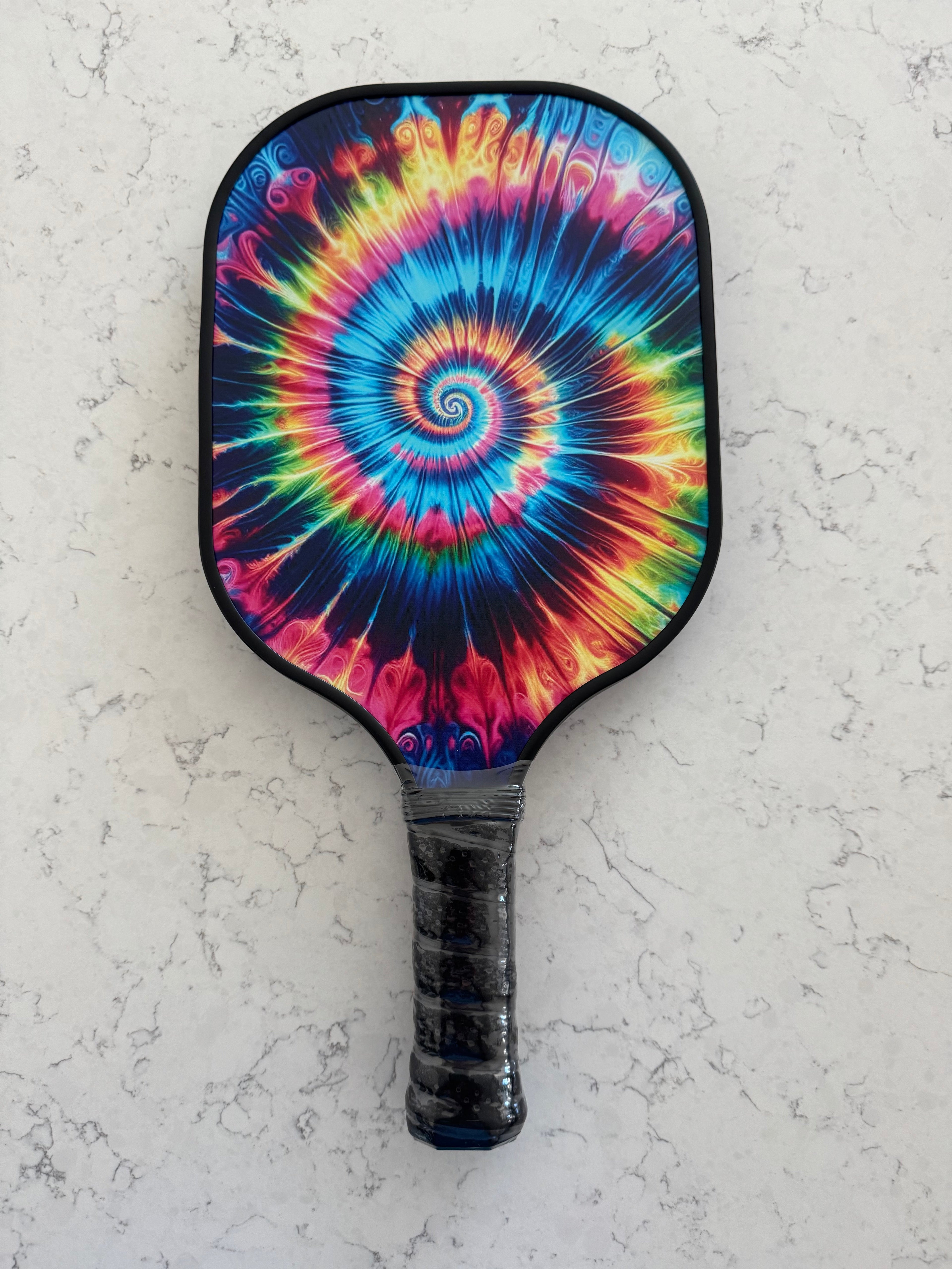 Grateful Dead Drops - Tie Dye Neon - Pickleball Paddle