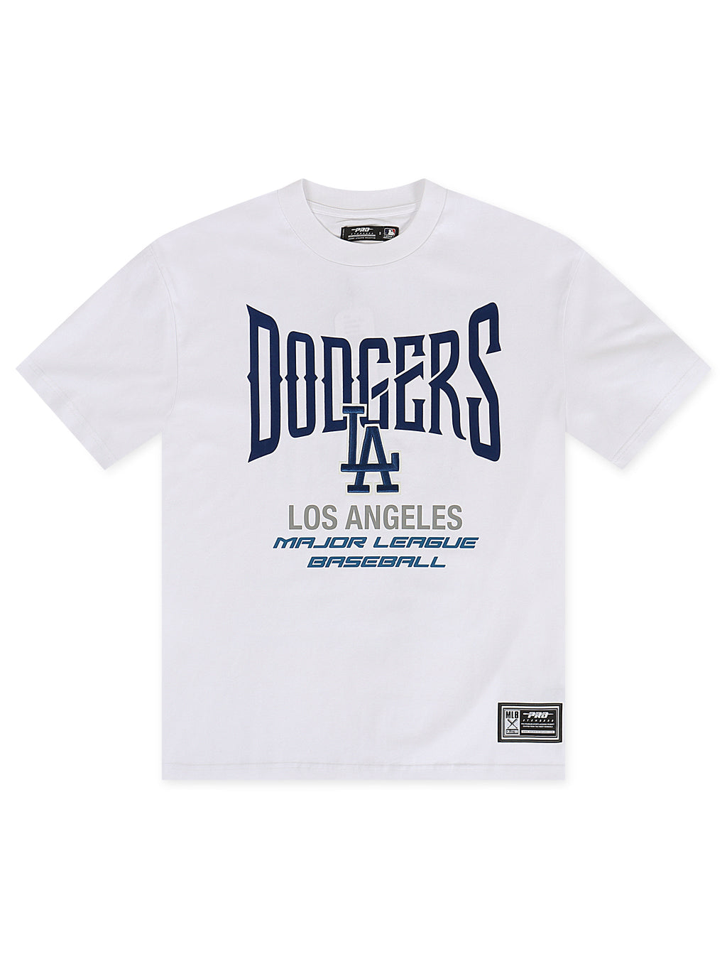 Pro Standard LA Dodgers City Tour 2.0 Drop Shoulder Tee - White