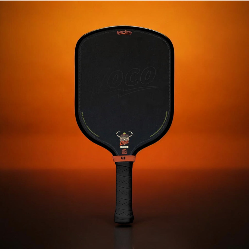 Bread & Butter LOCO Black Standard Pickleball Paddle & Mad Pickler Cover