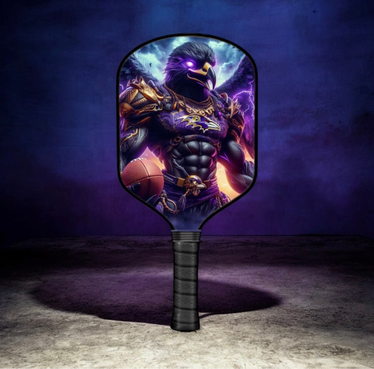 Baltimore Ravens #1 - Pickleball Paddle