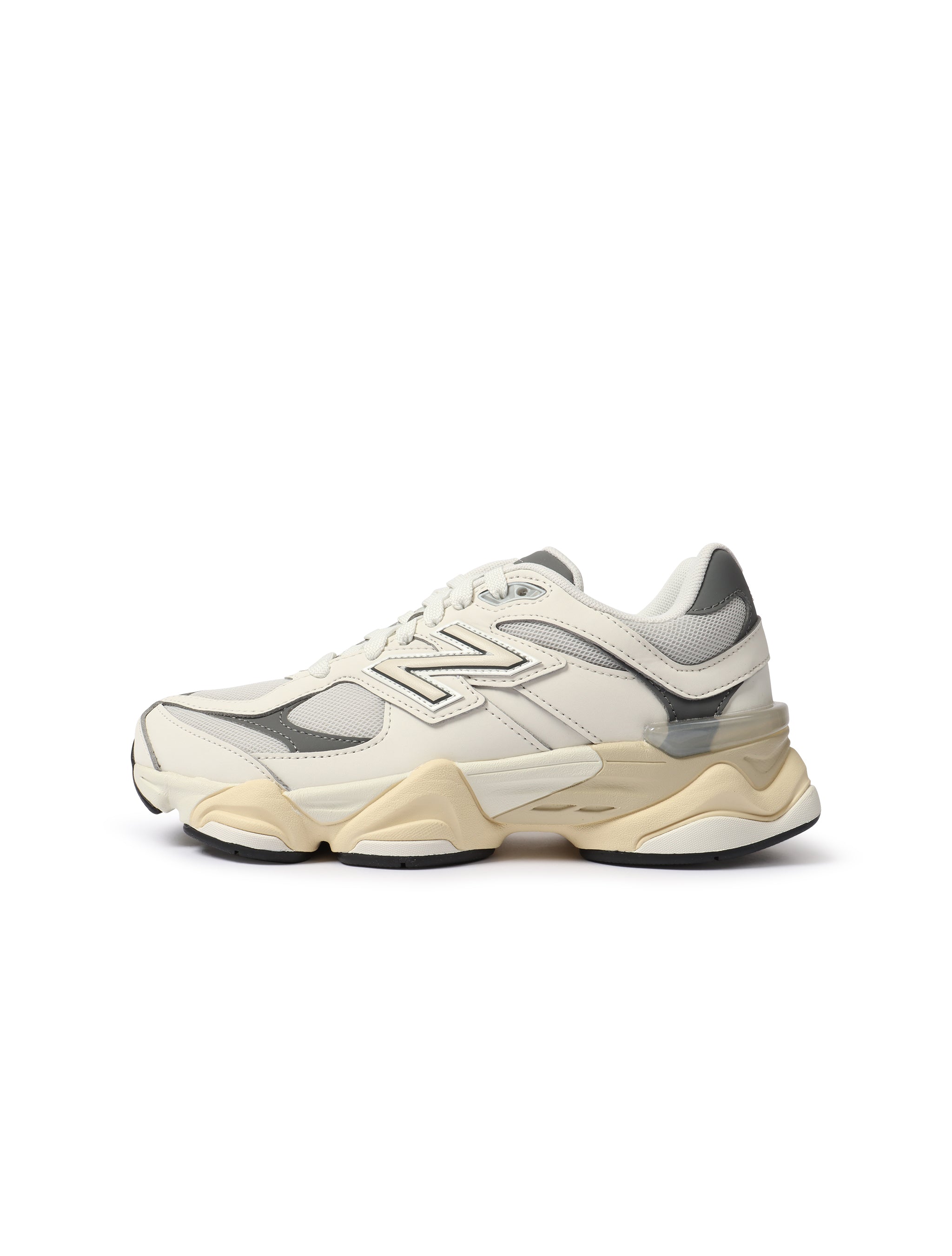 New Balance Big Kids 9060 Lifestyle Shoes  - White/Grey