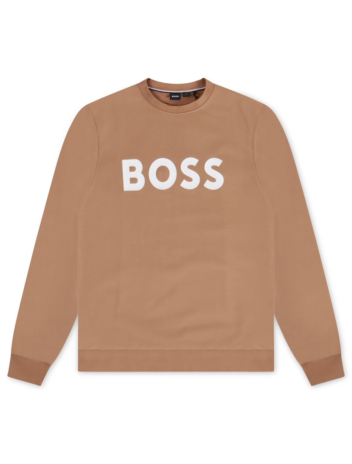 Hugo Boss Soleri 02 Crewneck - Beige