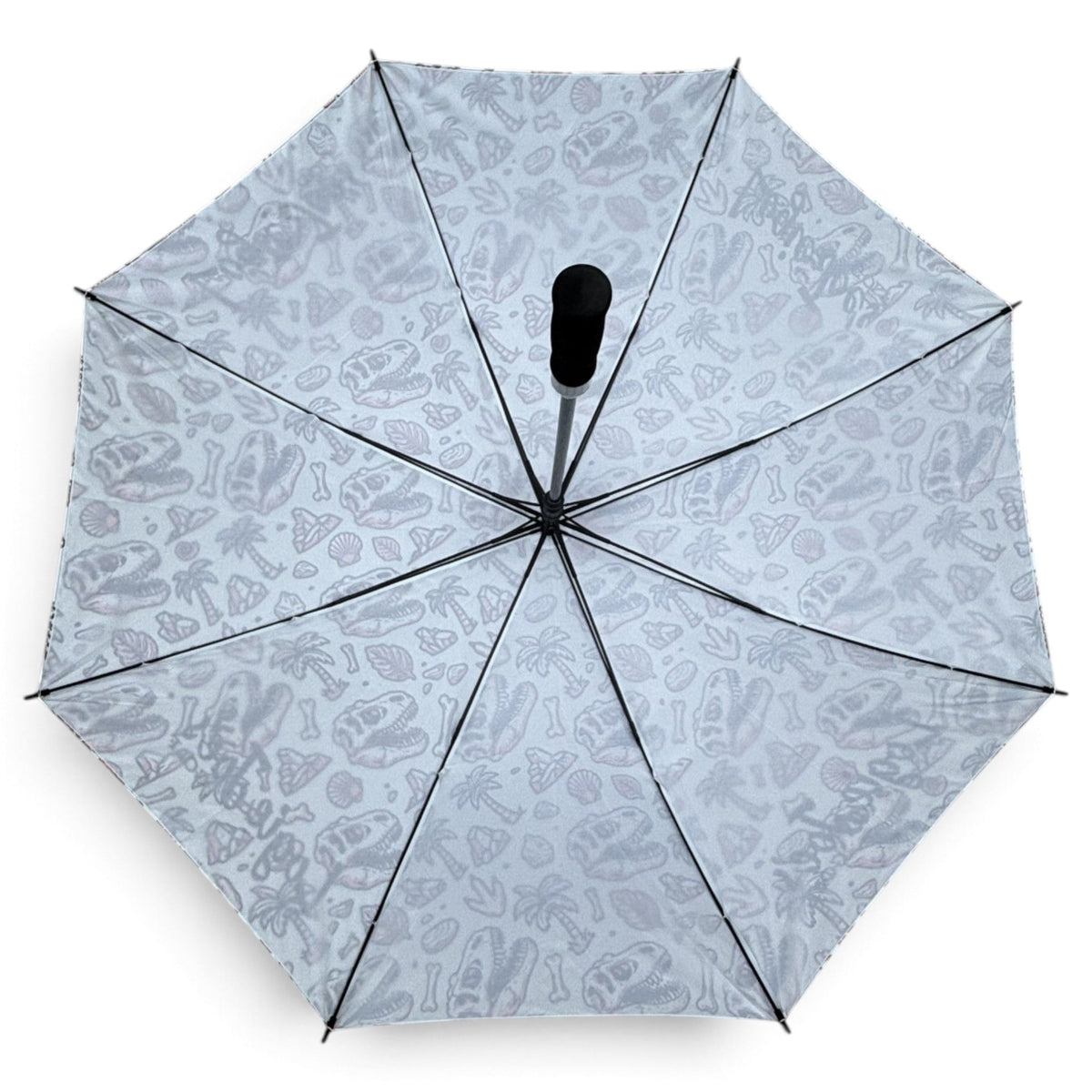 "Fossil Fairways" | 60" Golf Umbrella | Oversized Golf Umbrella | Dinosaurs Fossils