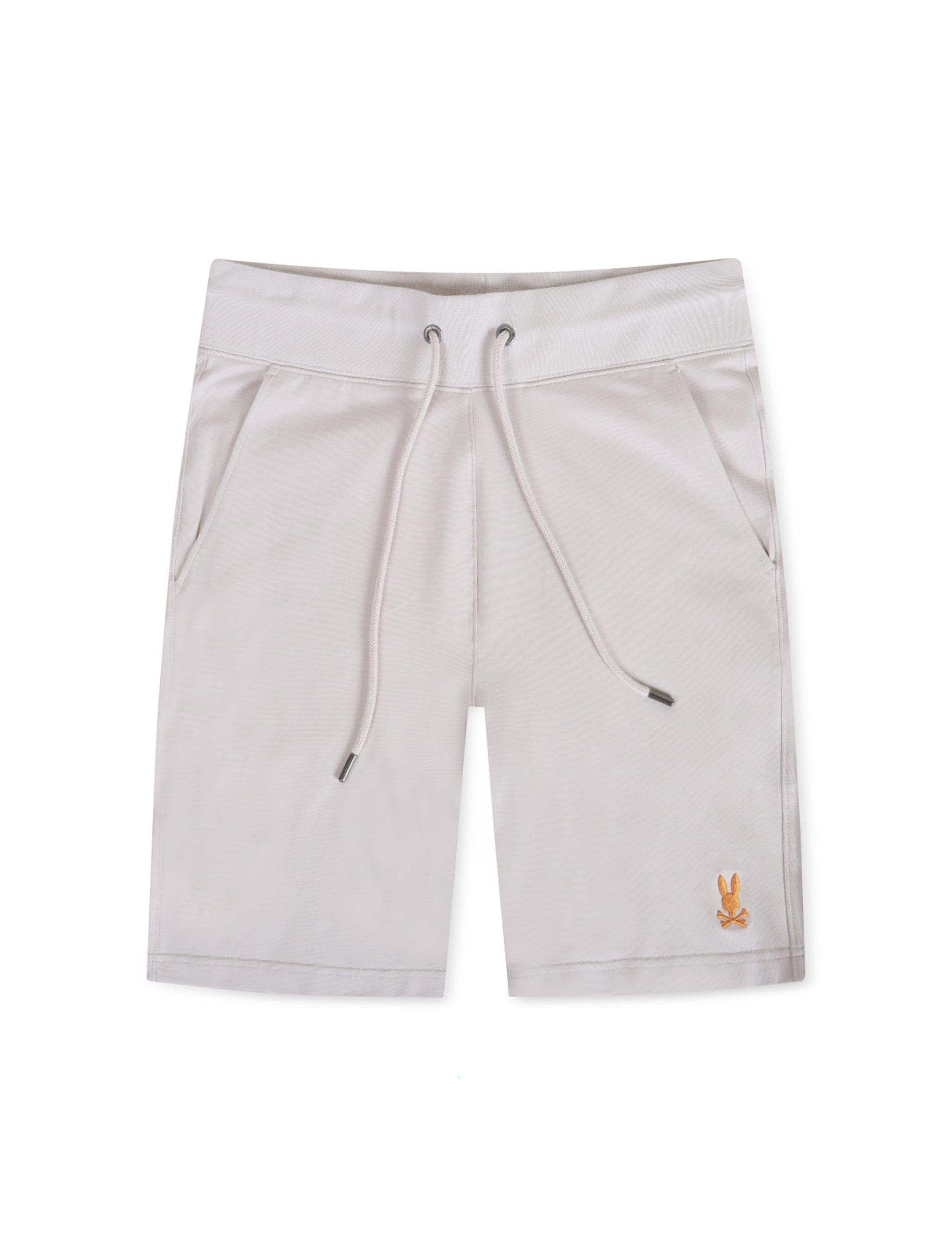 Psycho Bunny Floyd Micro French Terry Sweatshorts - Natural Linen