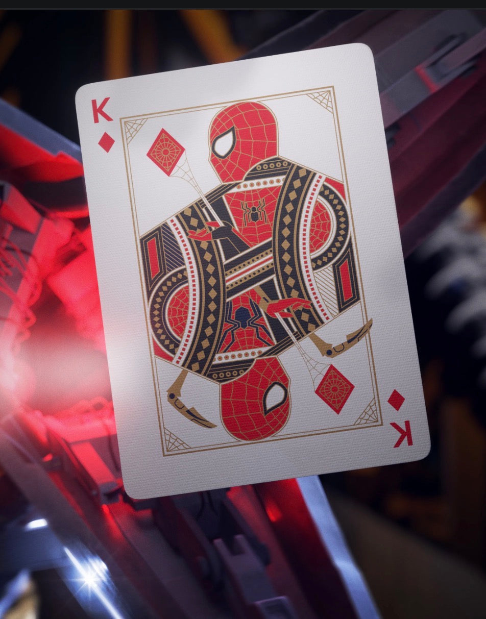 Spiderman Pickleball Paddle Cover & Playing Card Collectors Edition