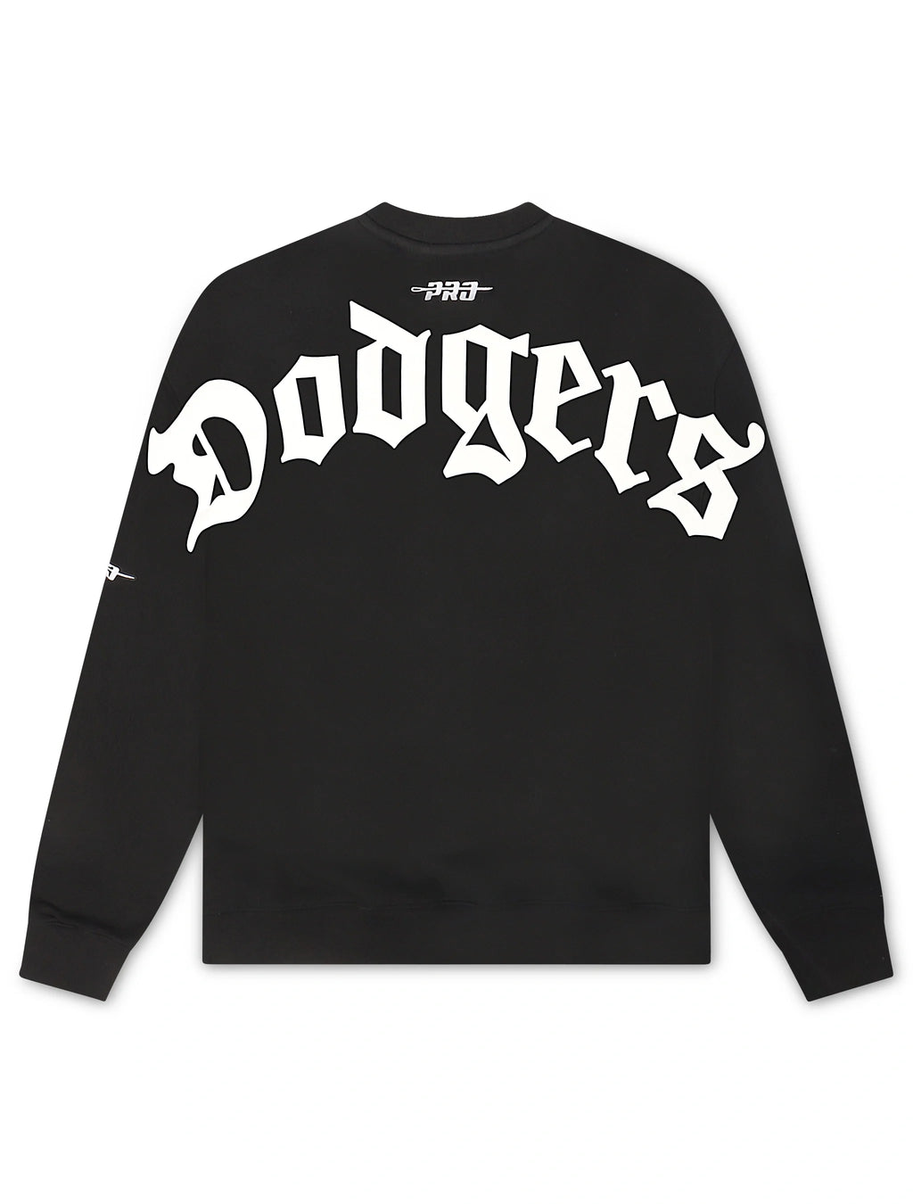 Pro Standard Dodgers Script Wingspan Crewneck - Black