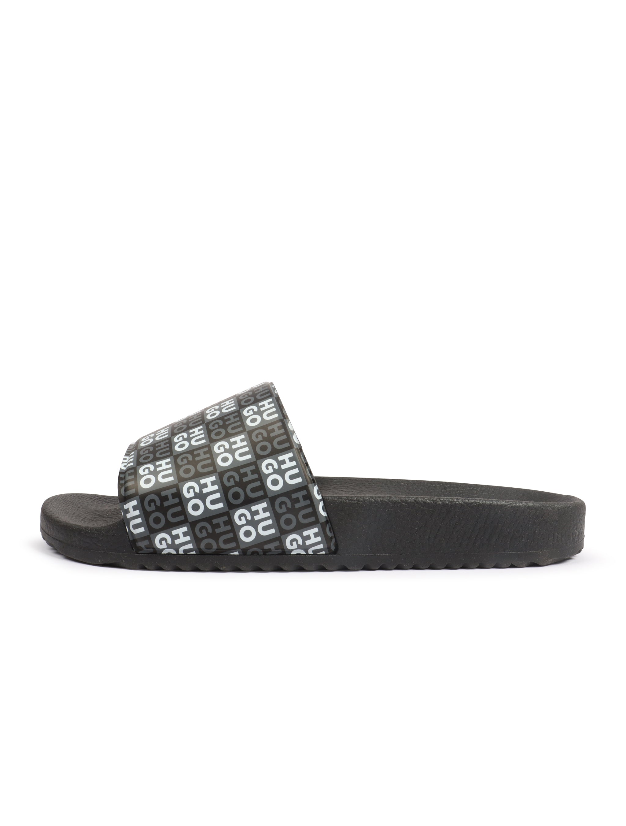 Hugo Timein Stacked Slide - Black