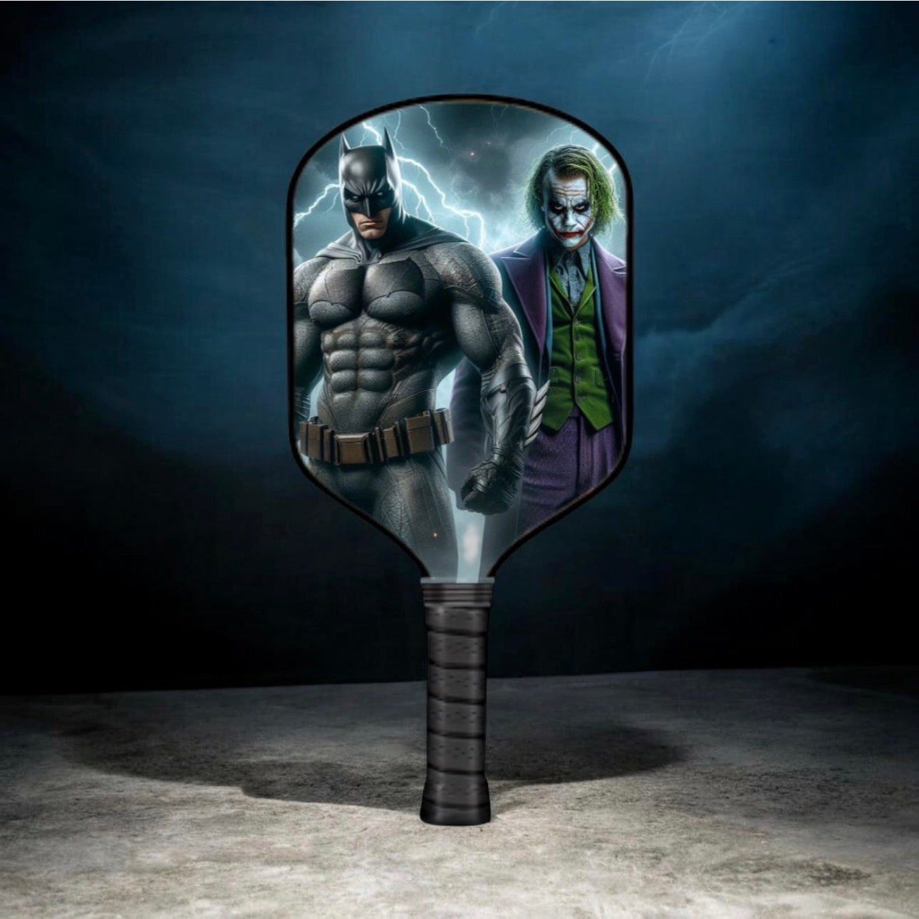 Dark Knight/Joker #2 - Pickleball Paddle