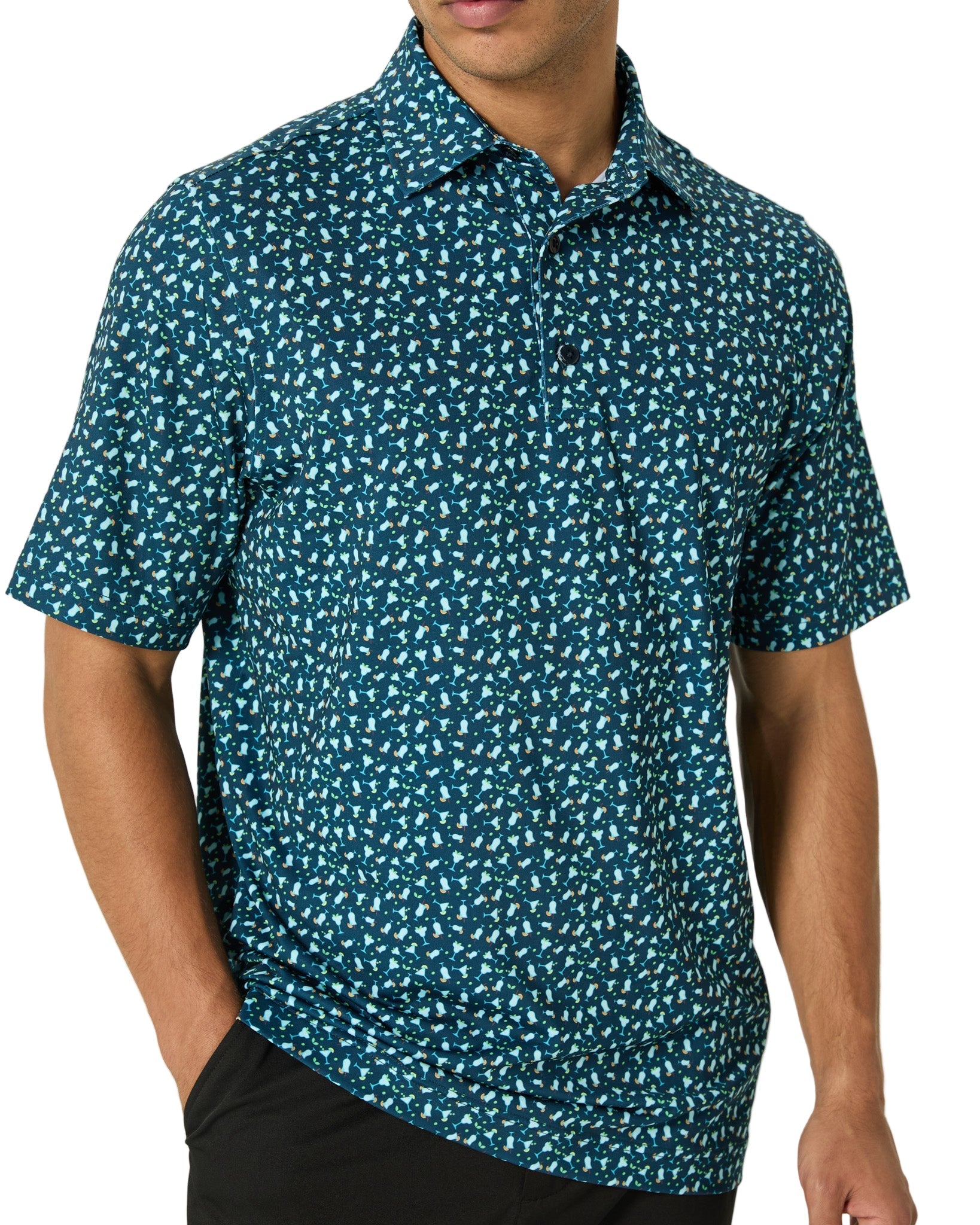 Cocktail Hour Men's Polo