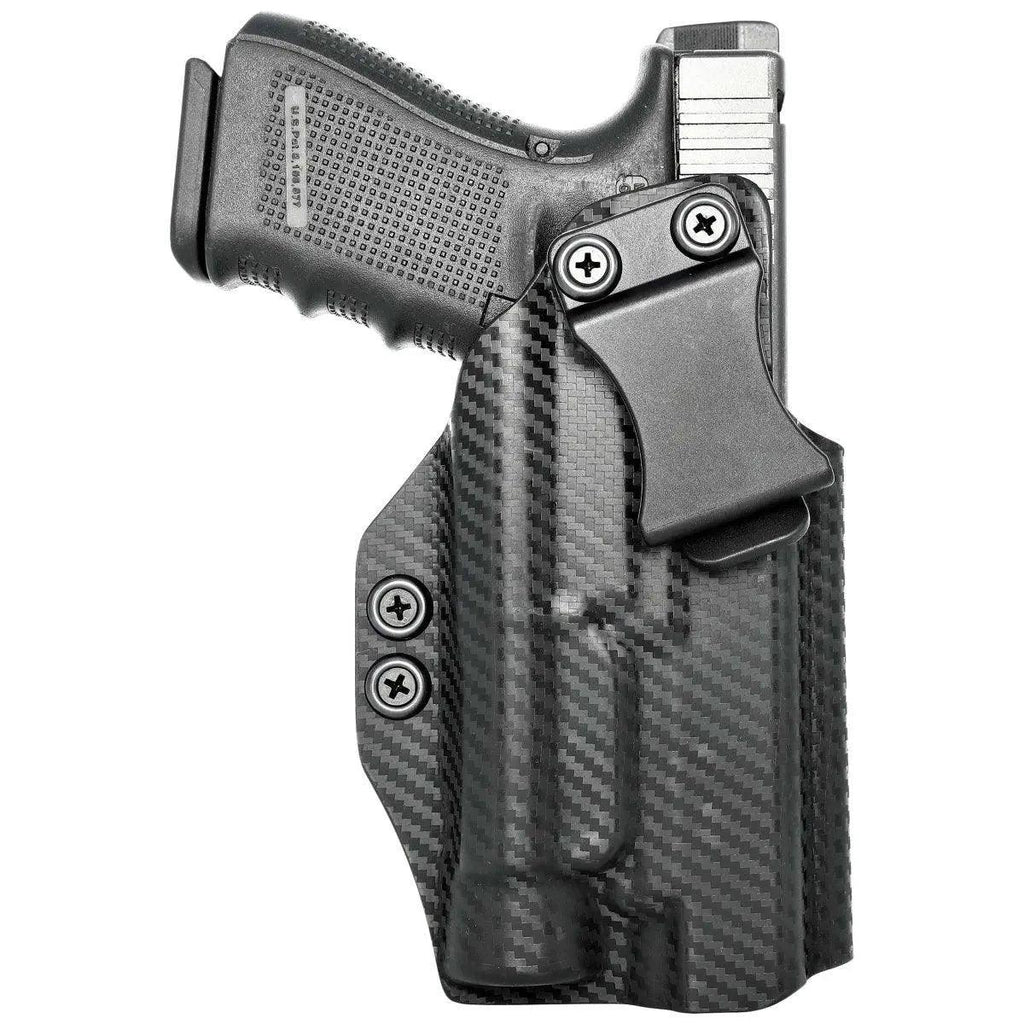 IWB Holster fits: Glock 17 19 19X 26 31 32 33 34 45 47 49 TLR-1