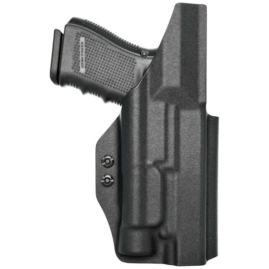 IWB Holster fits: Glock 17 19 19X 26 31 32 33 34 45 47 49 TLR-1