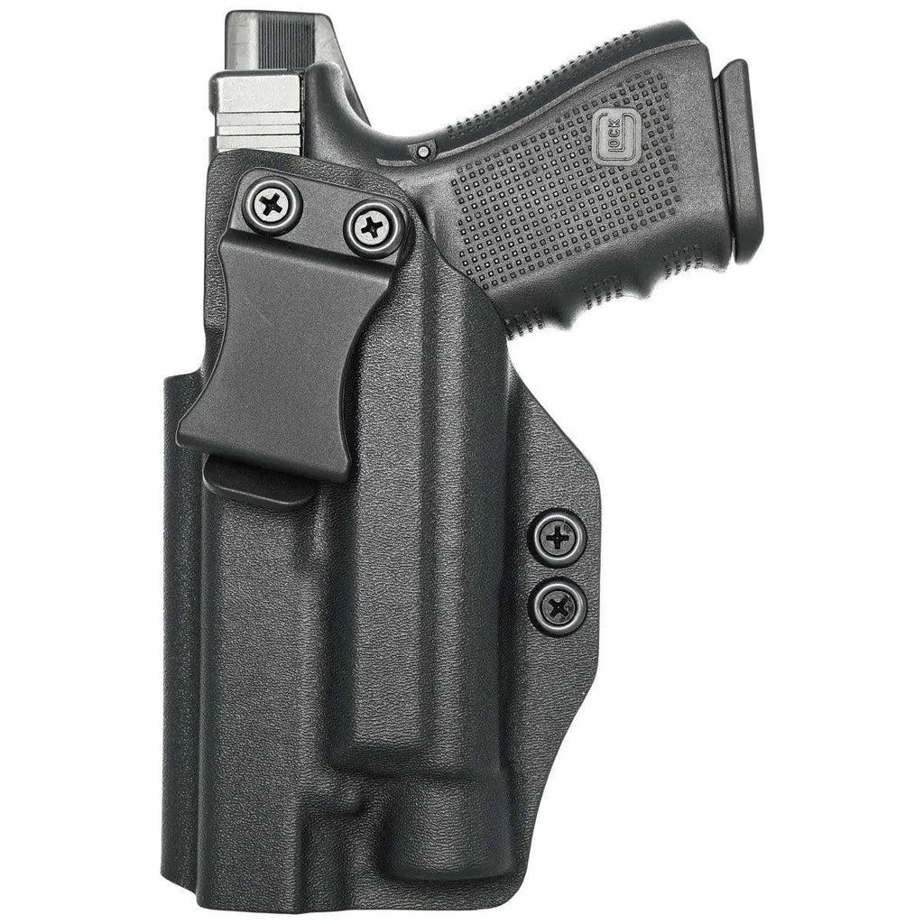 IWB Holster fits: Glock 17 19 19X 26 31 32 33 34 45 47 49 TLR-1