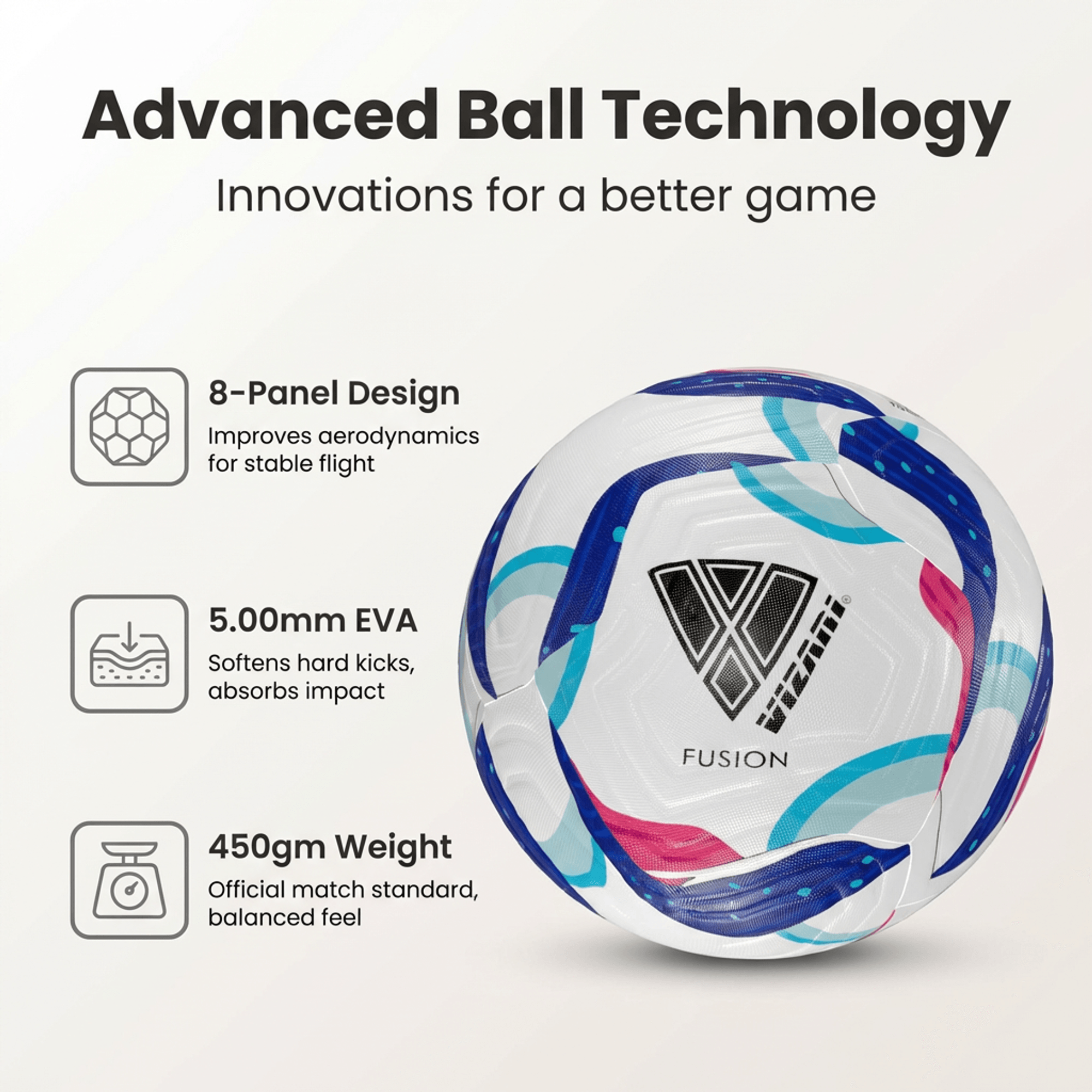Fusion Thermo Fusion Soccer Ball – Size 4