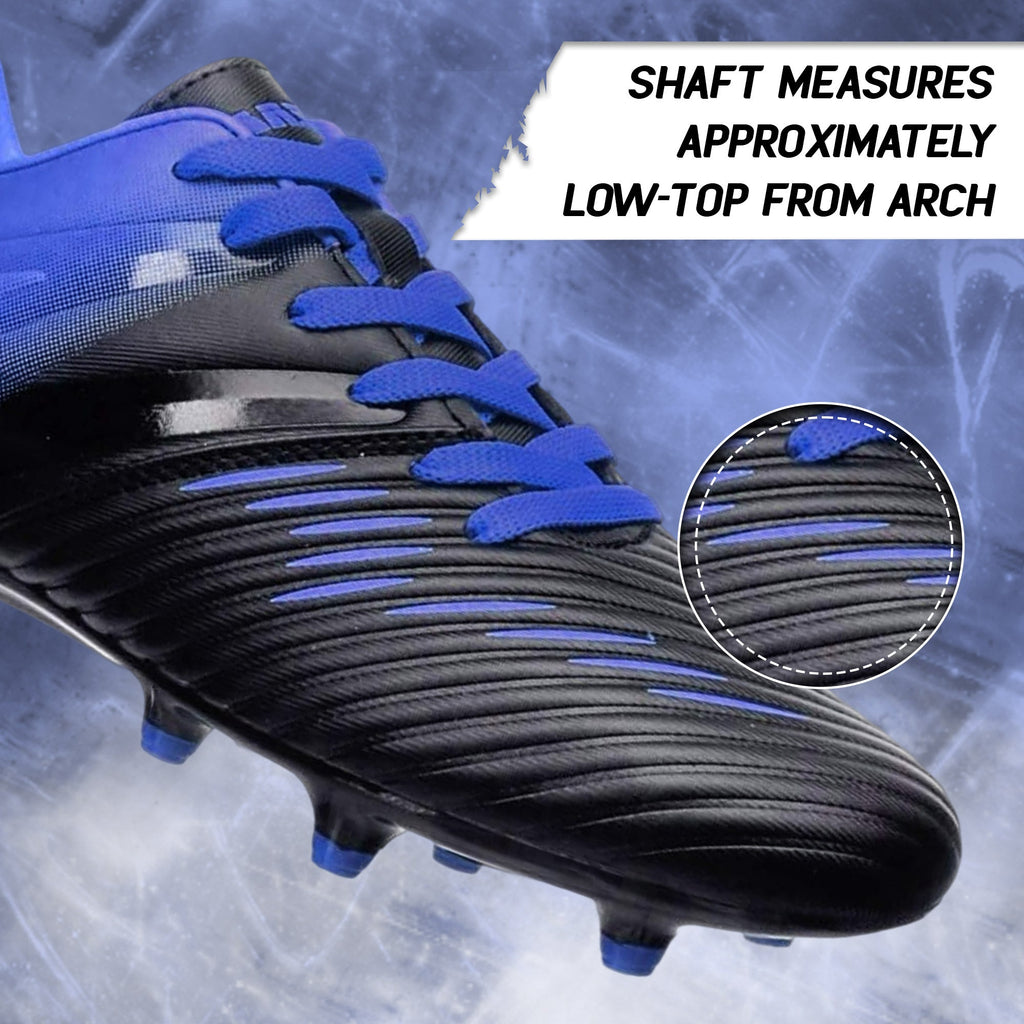 Vizari Liga Kids FG Soccer Cleats - Black/Blue