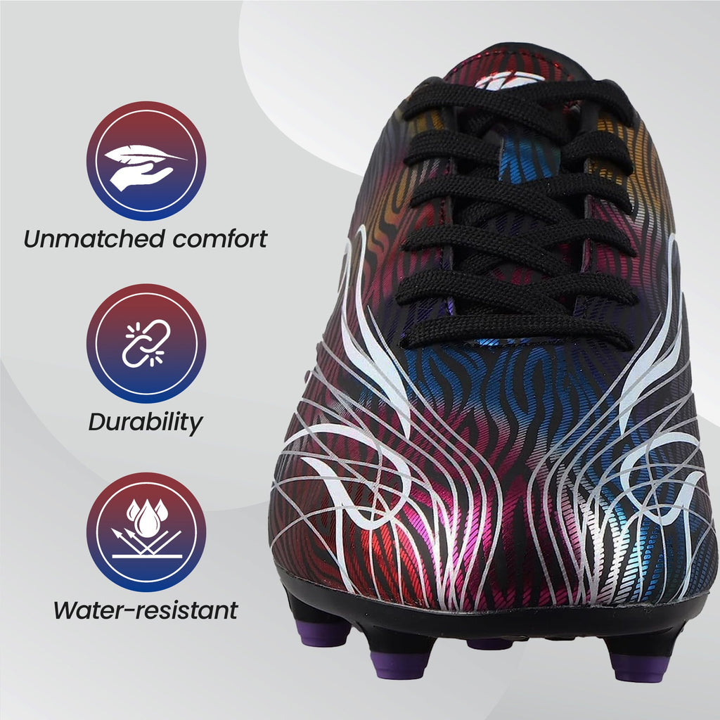 Ladera Firm Ground Soccer Shoes -Black