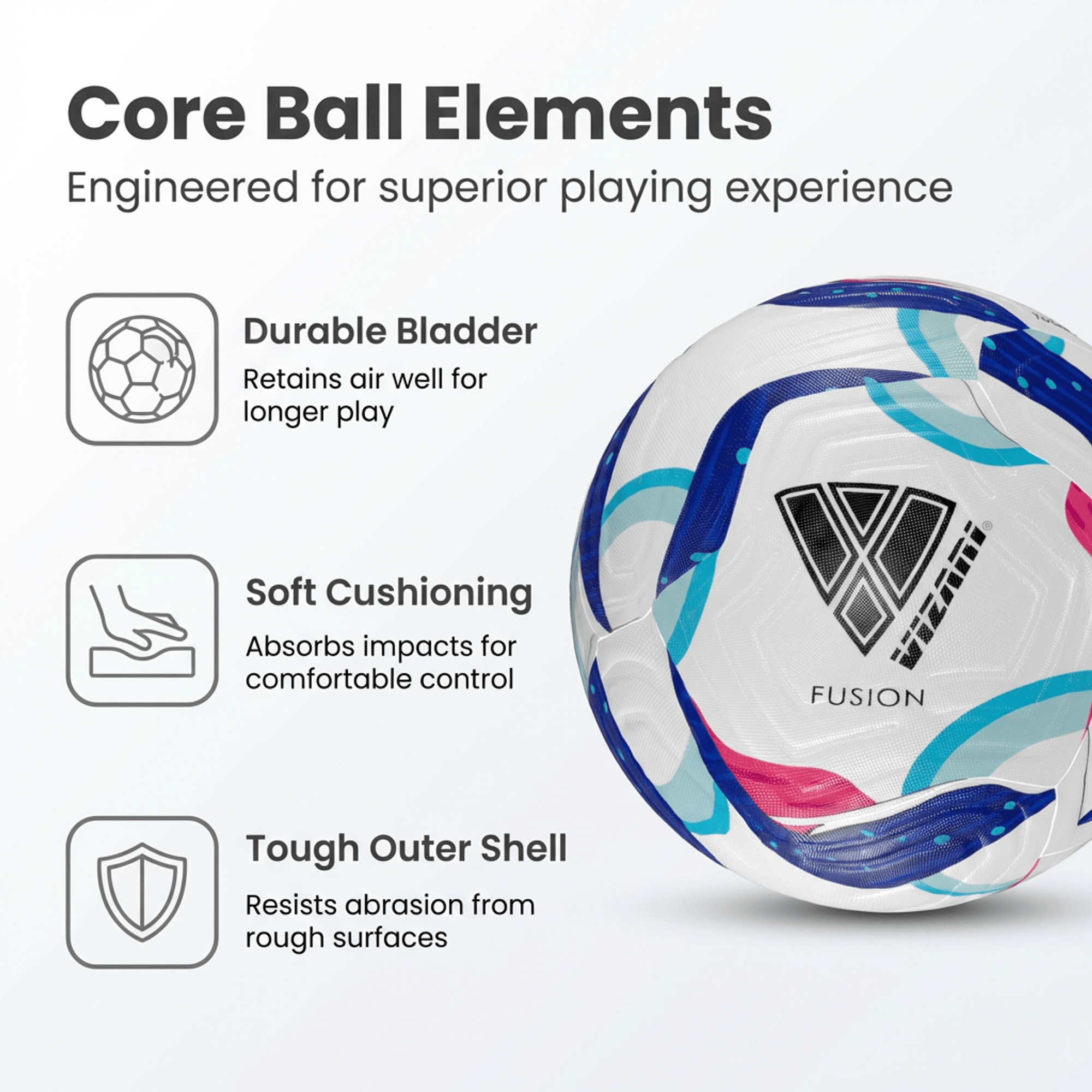 Fusion Thermo Fusion Soccer Ball – Size 4