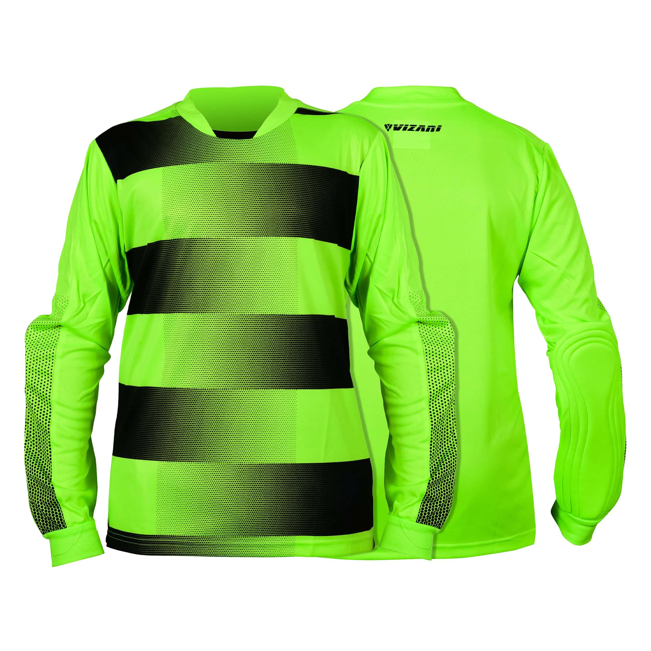 Corona Goalkeeper Jersey with Padded Elbows – Green/Black