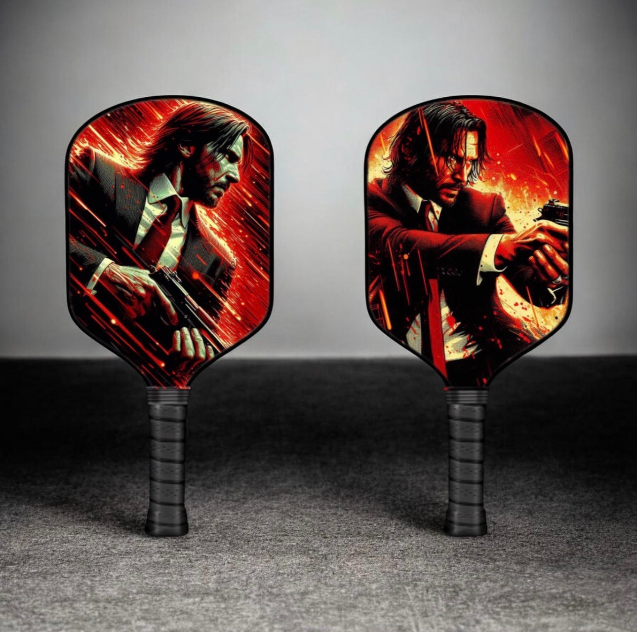 John Wick - Special Edition Red Rain - Pickleball Paddle