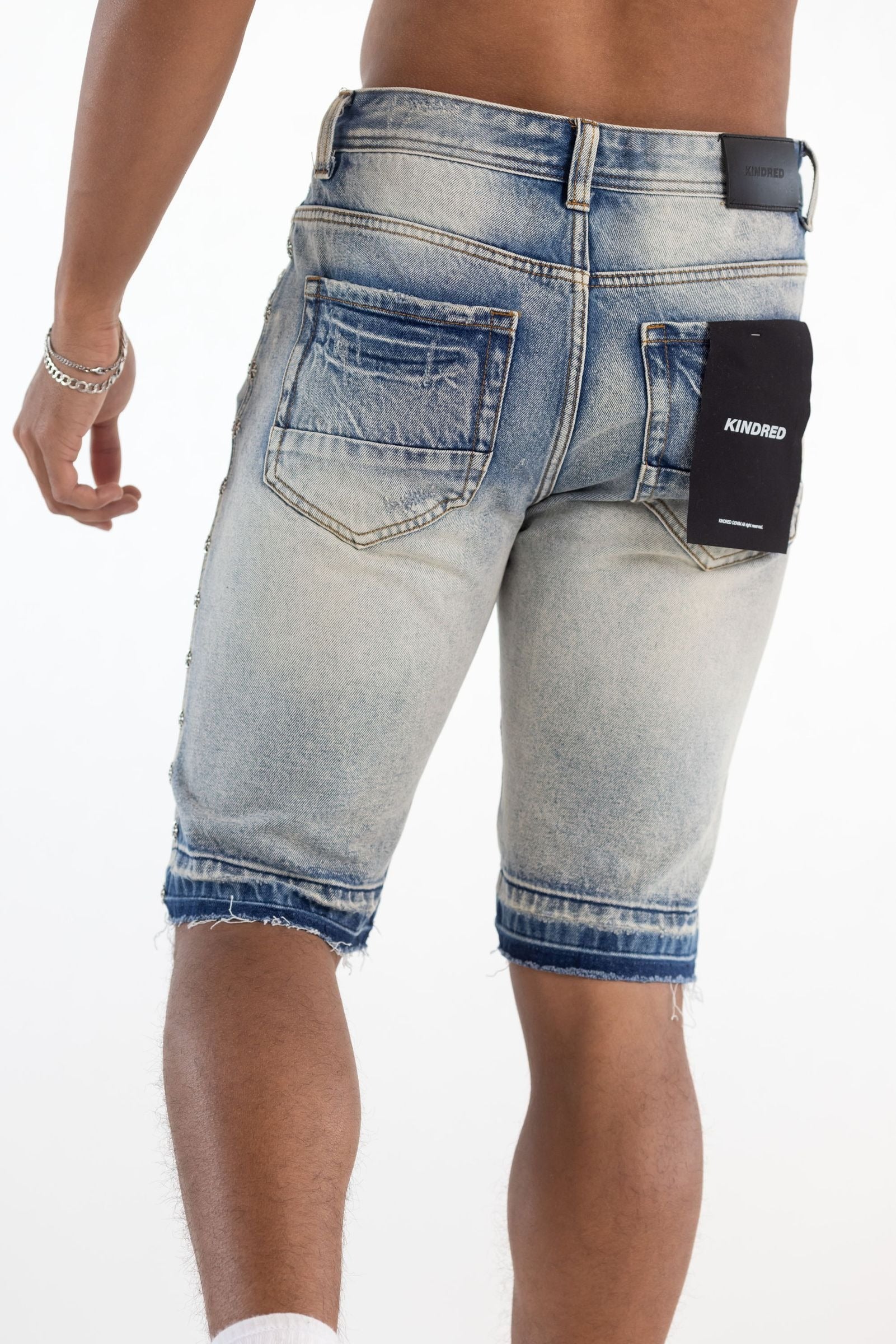 Kindred Premium Stud Shorts - Blue