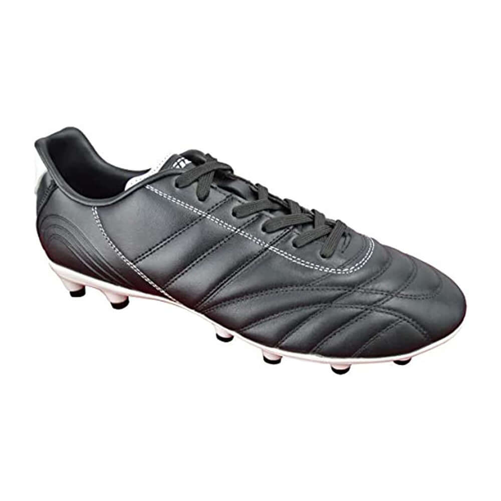 Vizari Classico Firm Ground Soccer Shoes - Black/White