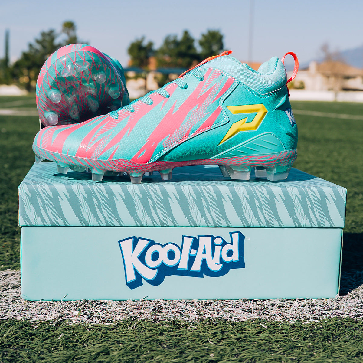 Kool-Aid 'Sharkleberry Fin' Cleats — Quantum Speed by Phenom Elite