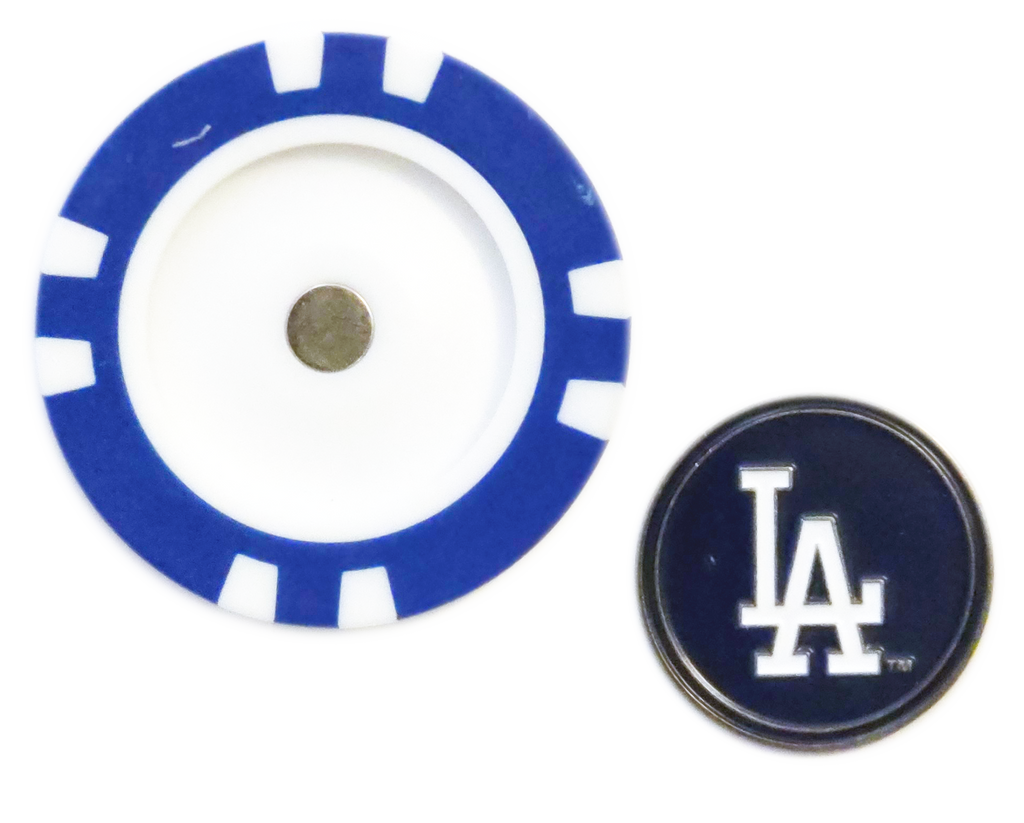 Officially Licensed Los Angeles Dodgers Poker Chip Ball Marker