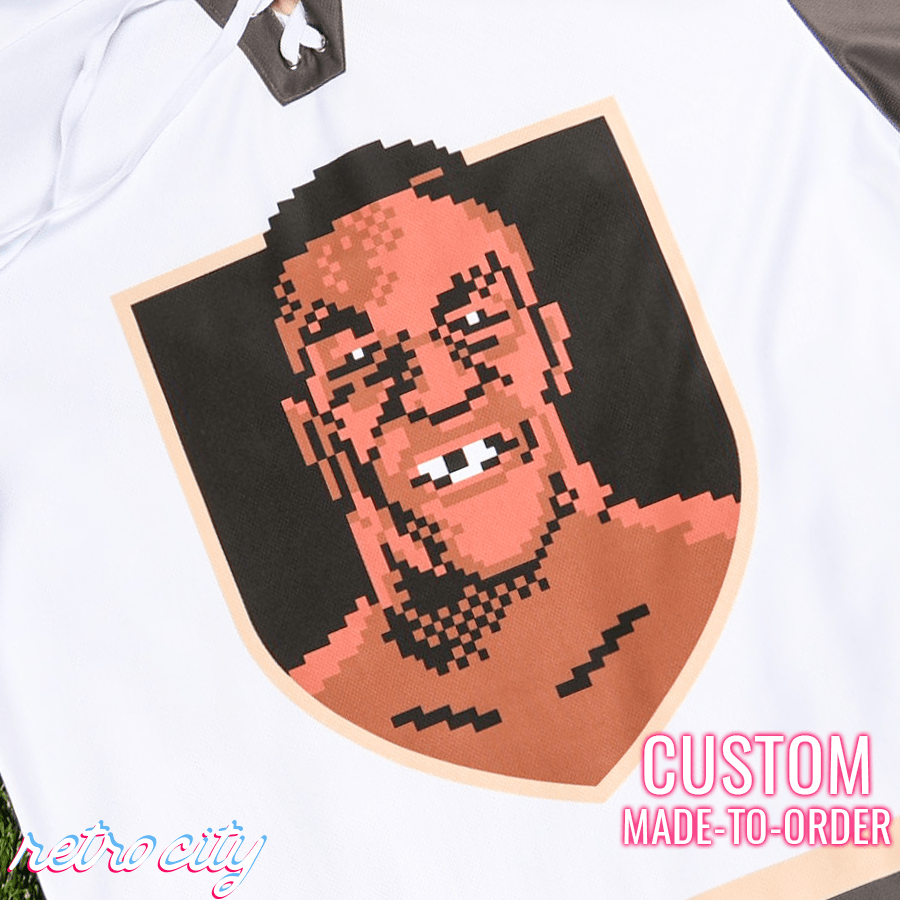 Las Vegas Golden Knighth Mike Tyson Punch Out Hockey Jersey