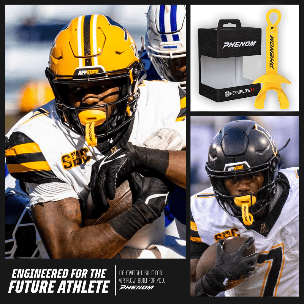 Phenom Elite Hexa-Flow™ 4.0 Football Mouthguard – Team Color Edition (Adult & Youth)