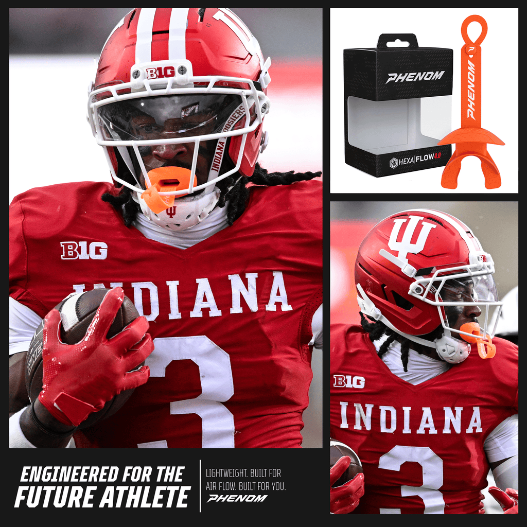 Phenom Elite Hexa-Flow™ 4.0 Football Mouthguard – Team Color Edition (Adult & Youth)