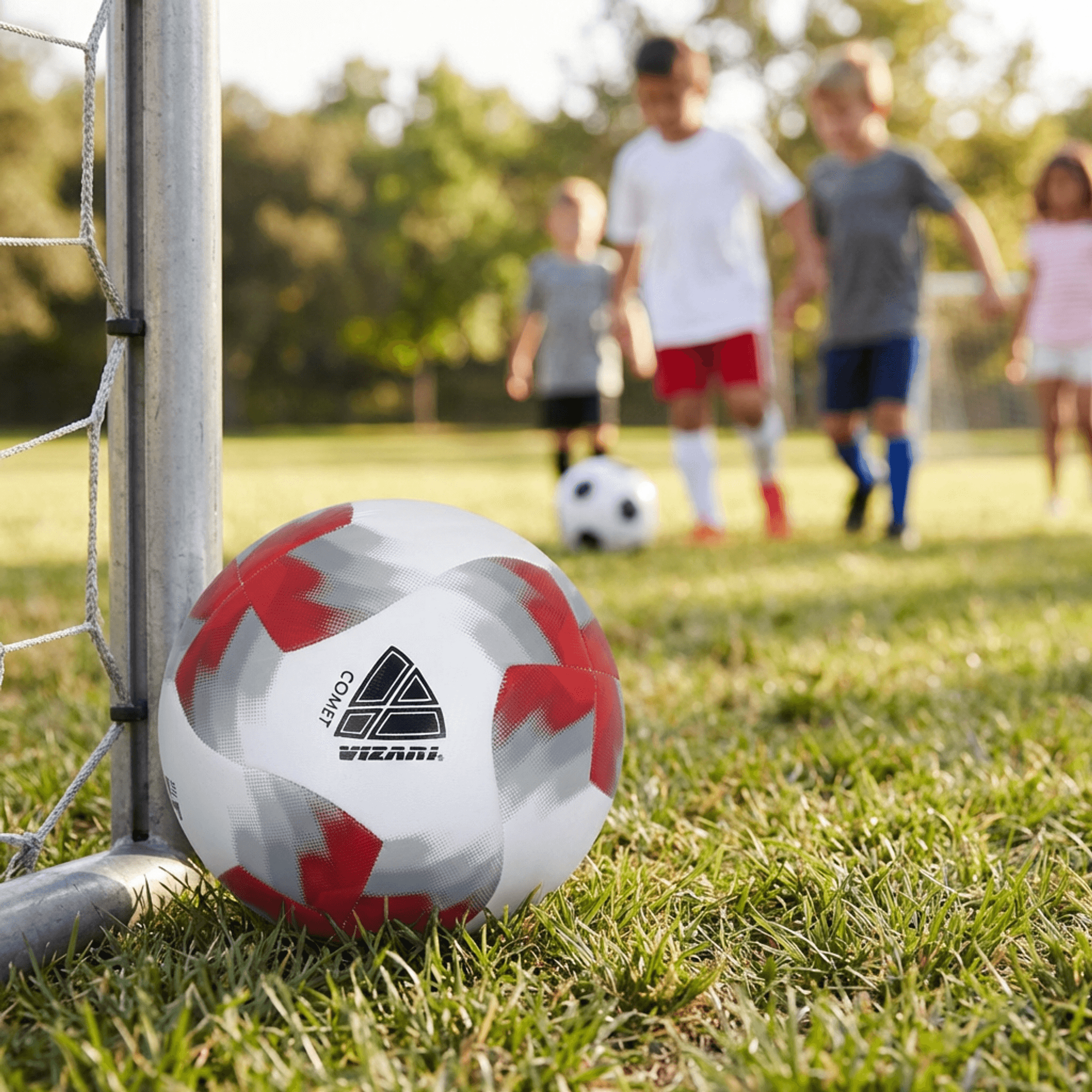 Comet Soccer Ball - Red