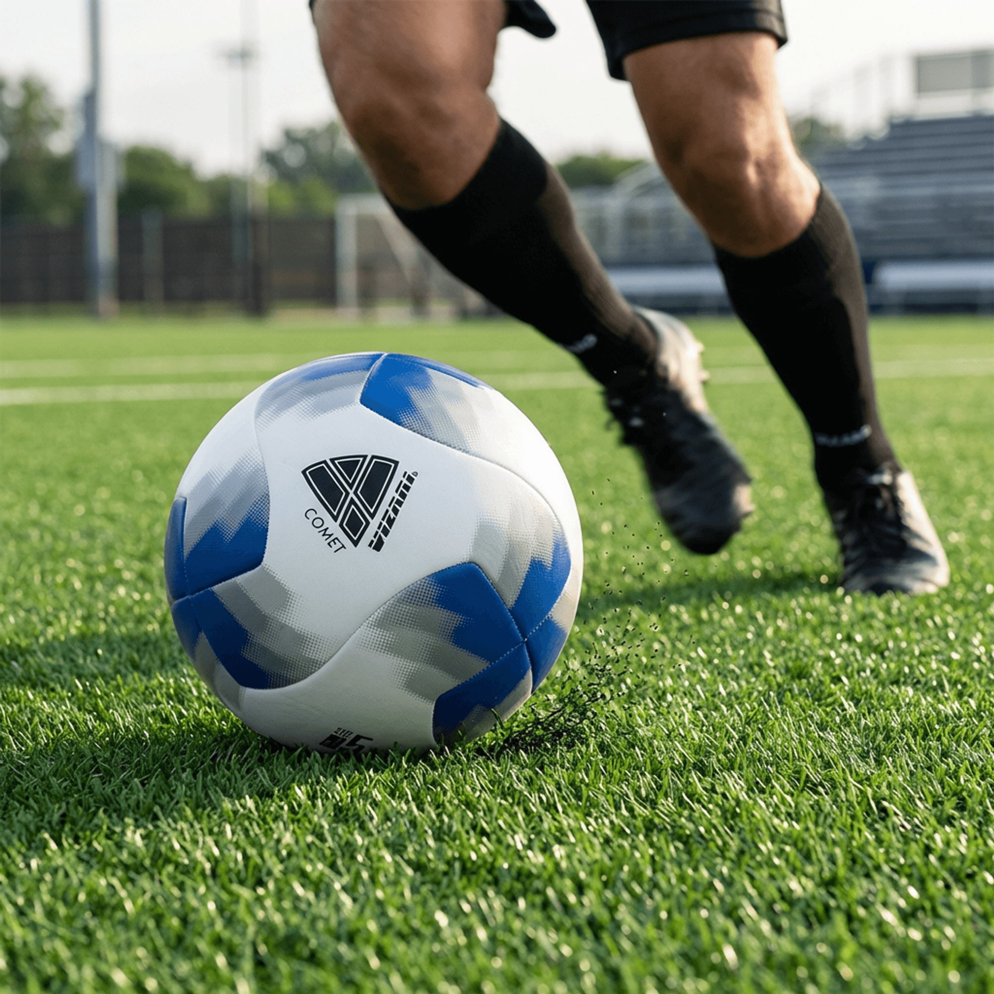 Comet Soccer Ball - Blue