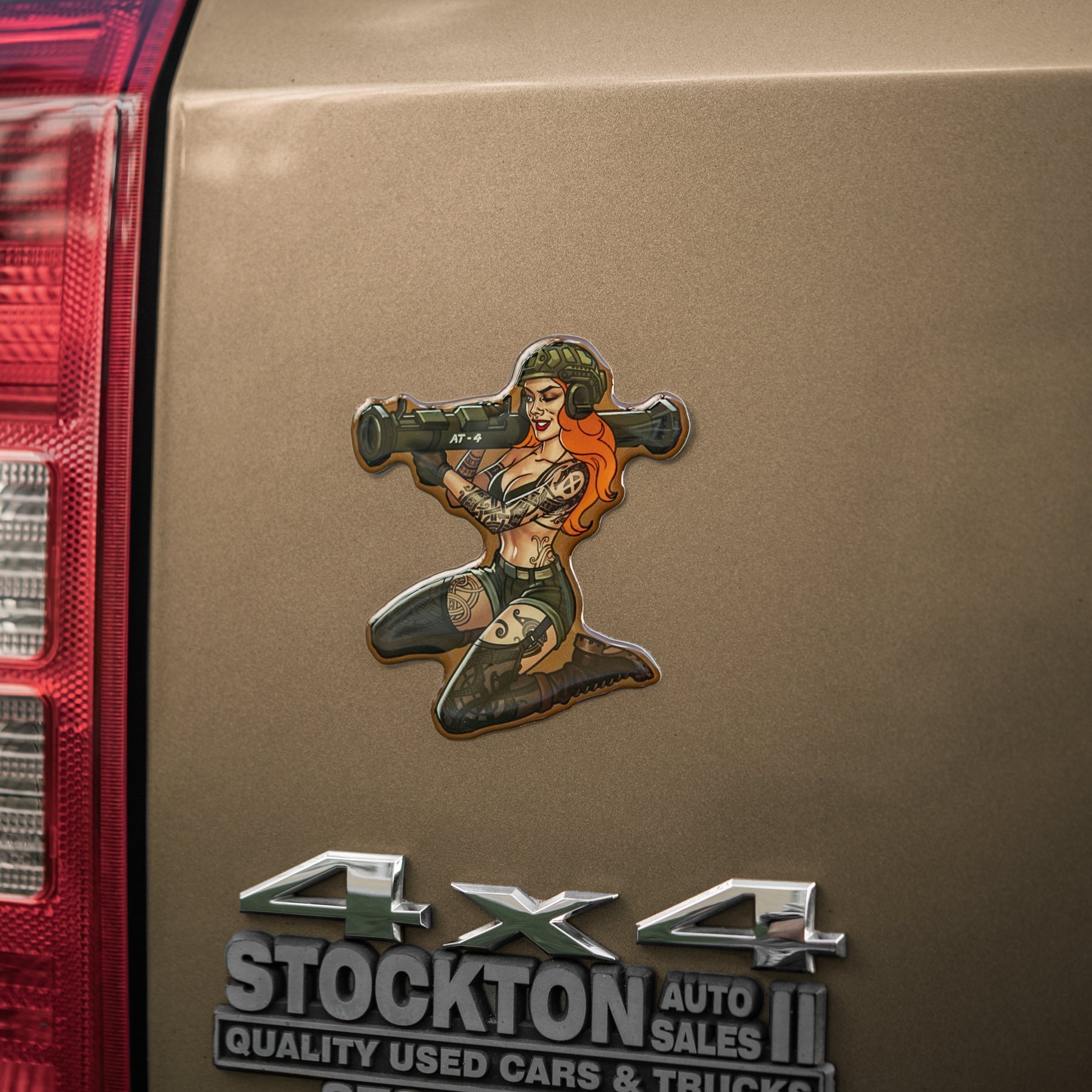 M-Tac Morale Sticker Tactical Girl