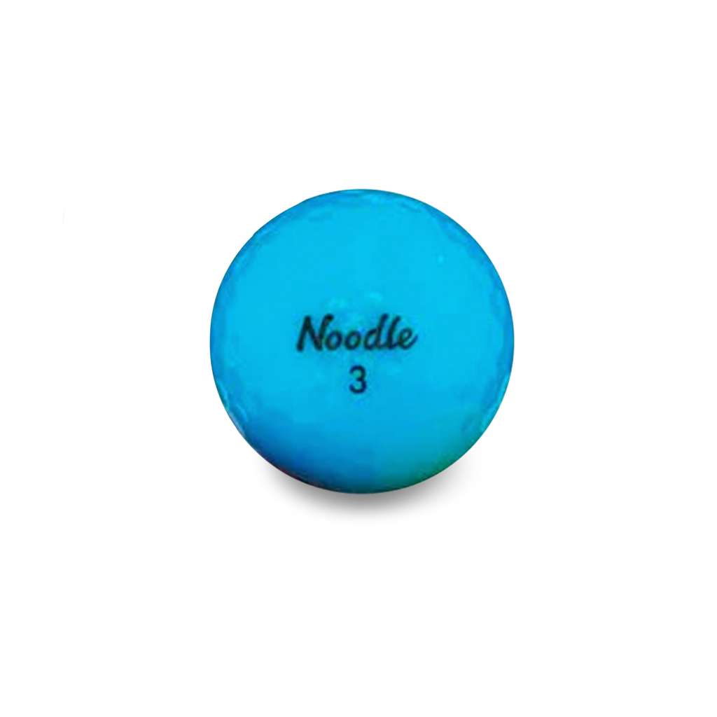 Used Maxfli Noodle Neon Color Mix Golf Balls - 1 Dozen