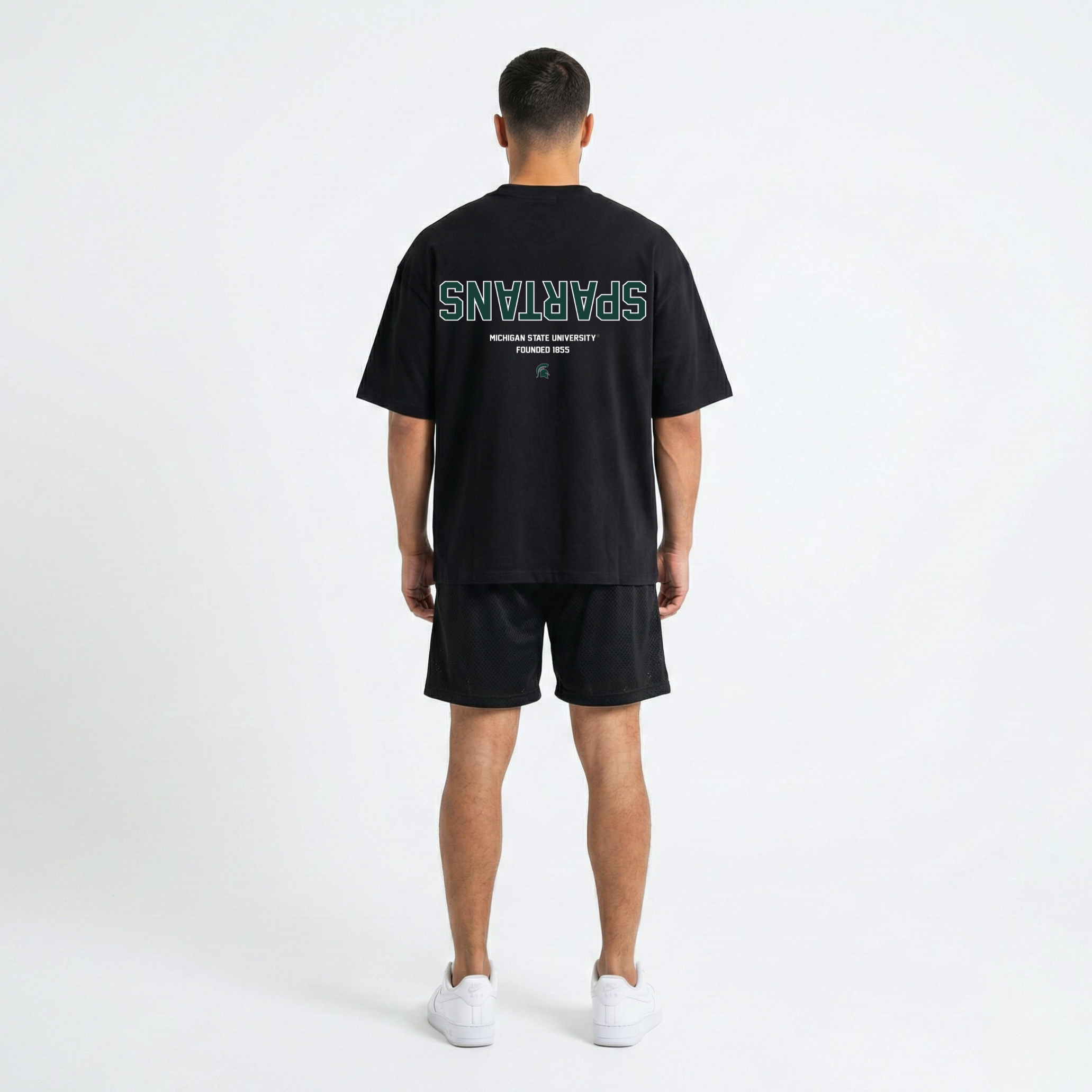 Michigan State Essentials Oversized Tee