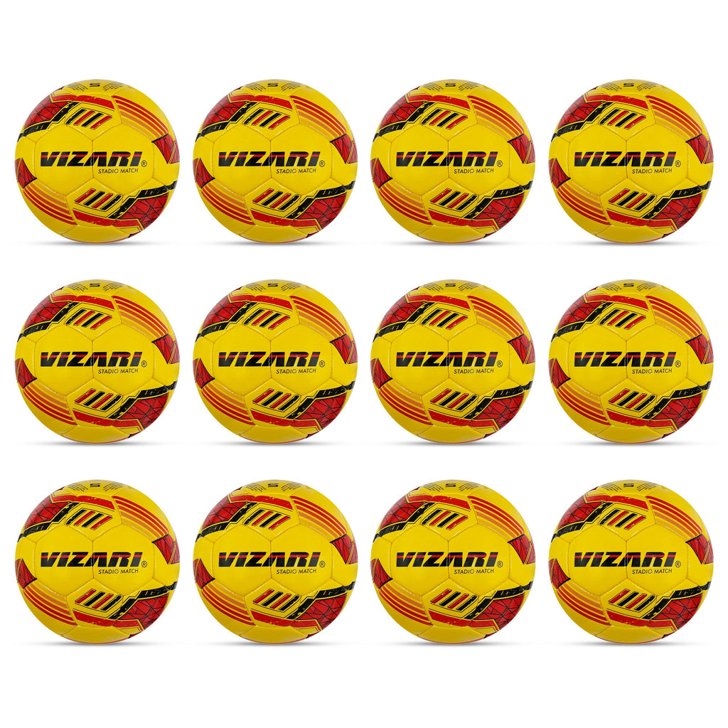 Stadio Match NFHS Soccer Ball-Yellow