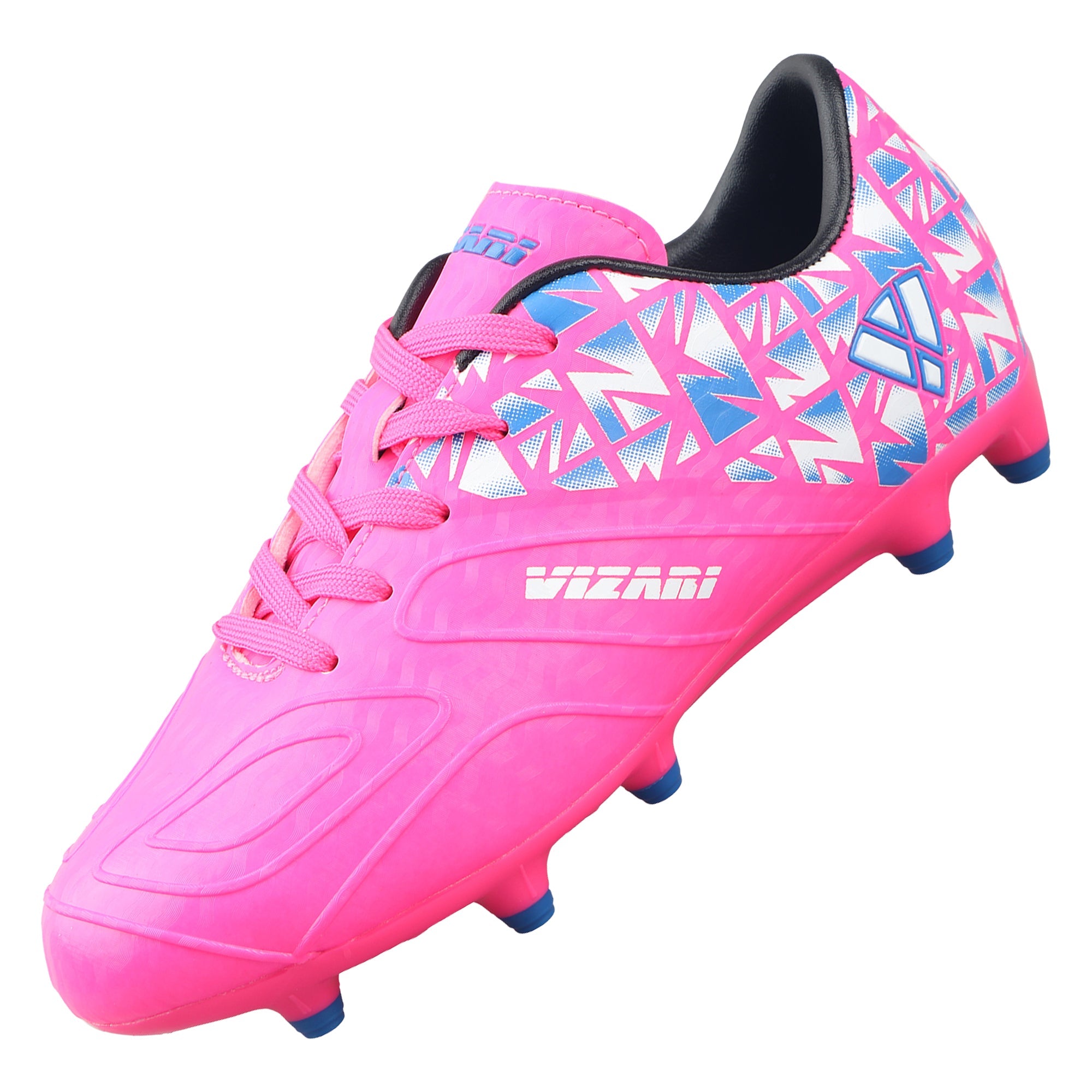 Pismo Junior Firm Ground Soccer Cleats - Pink