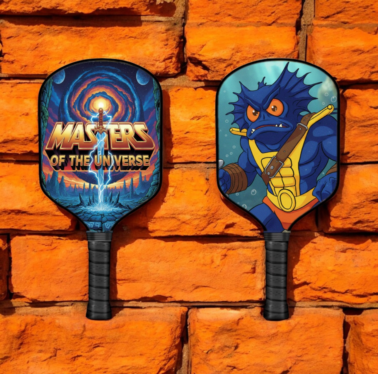 Masters Of The Universe - Mer-Man Power Edition - Pickleball Paddle