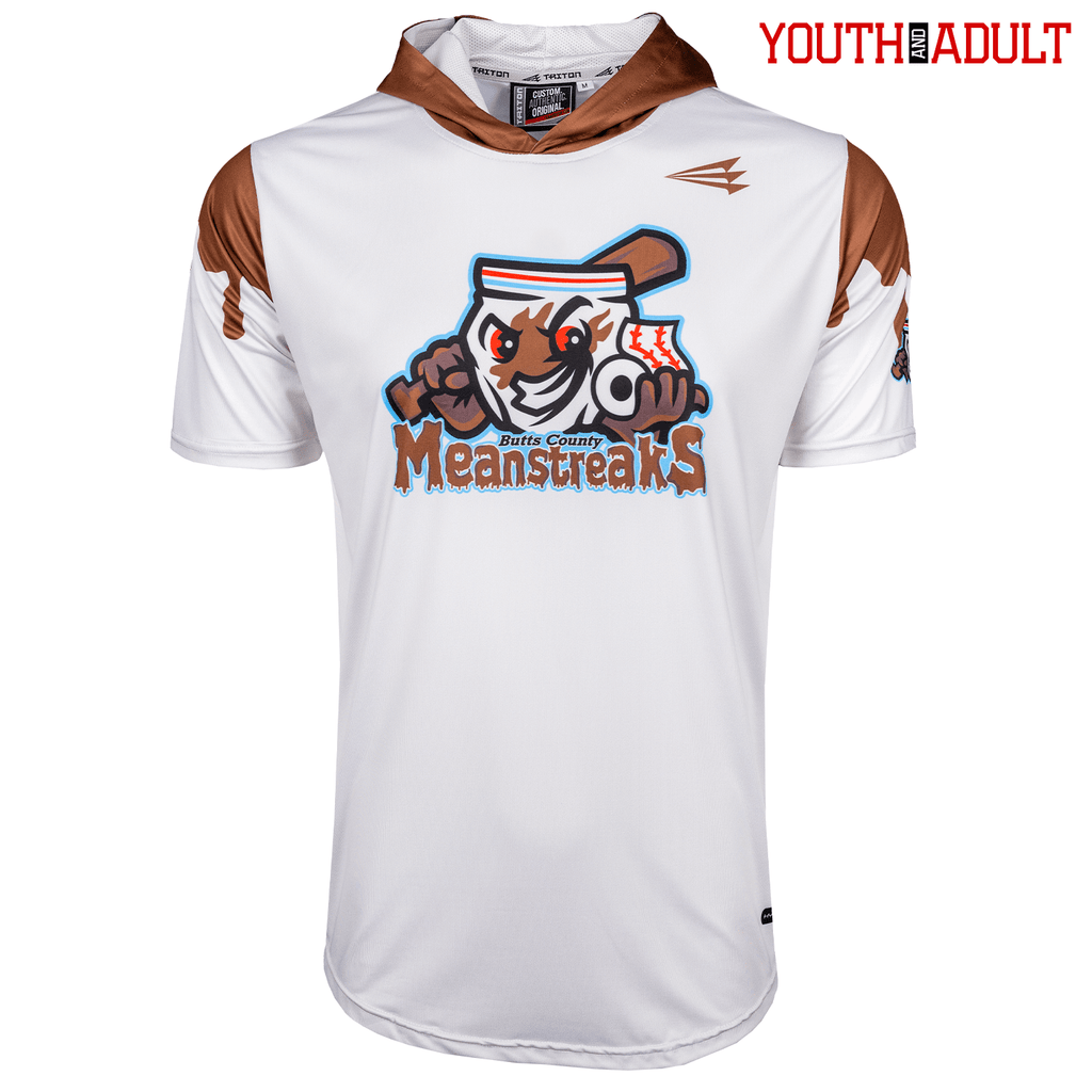 Butts County Meanstreaks Baseball HyperMAX Short Sleeve Hoodie