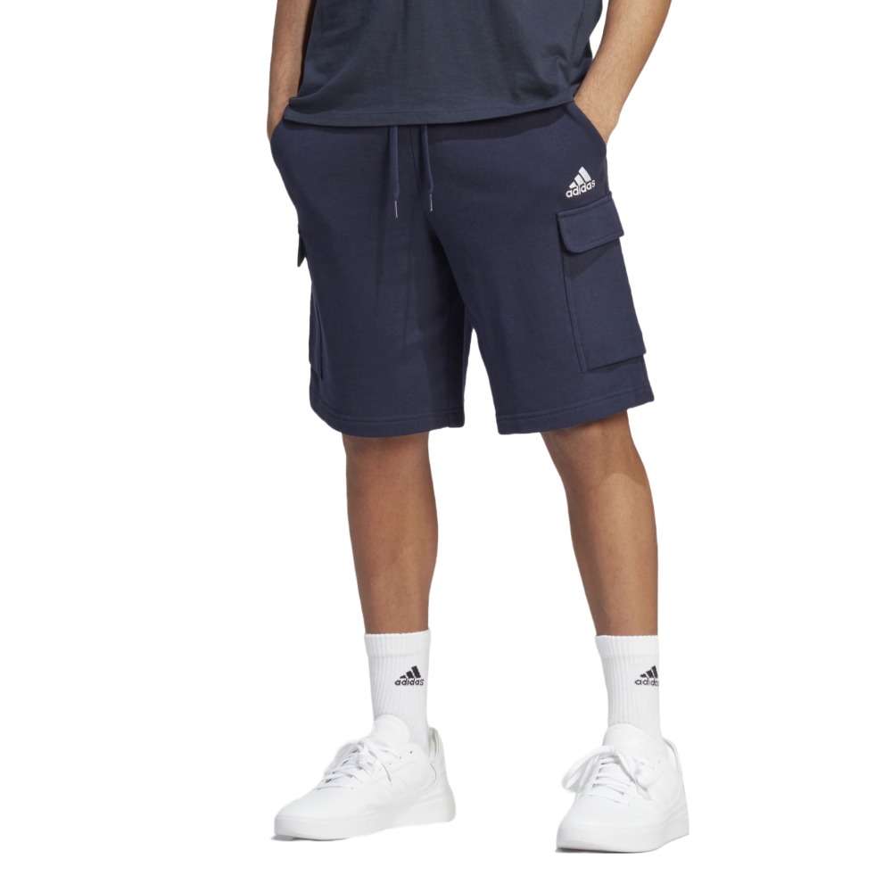 adidas Men's Fleece Cozy Shorts - LEGEND INK