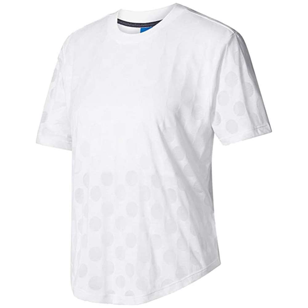 adidas Women's Burnout Dots T-Shirt - White/White
